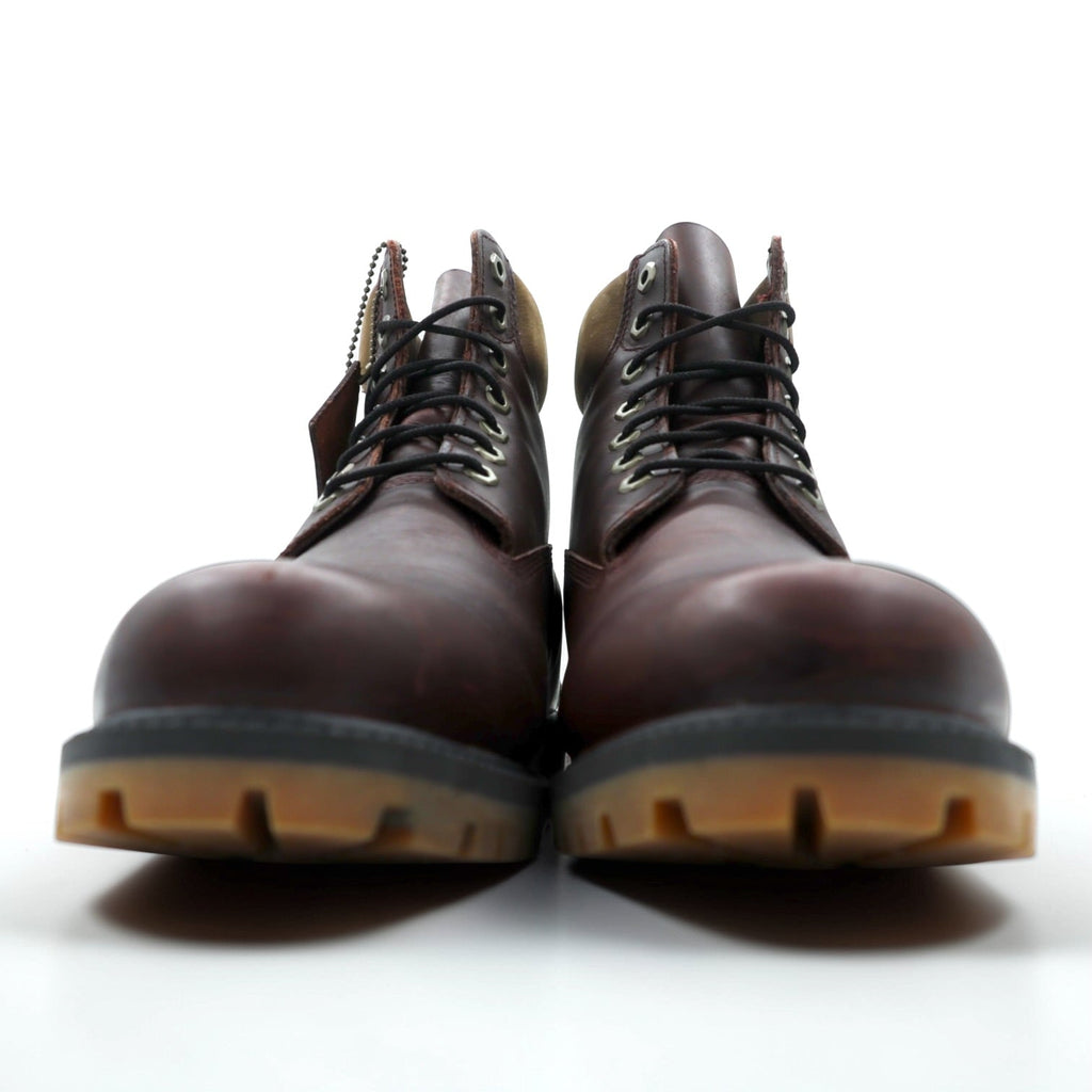 Timberland 6インチ プレミアム ブーツ レースアップブーツ 27.5cm ダークブラウン ReBOTL 防水 A9898