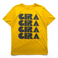 GYAKUSOU (NIKE × UNDERCOVER) Short Sleeve Dri-FIT T-Shirt M Yellow GIRA Running Shirt CJ7827-793