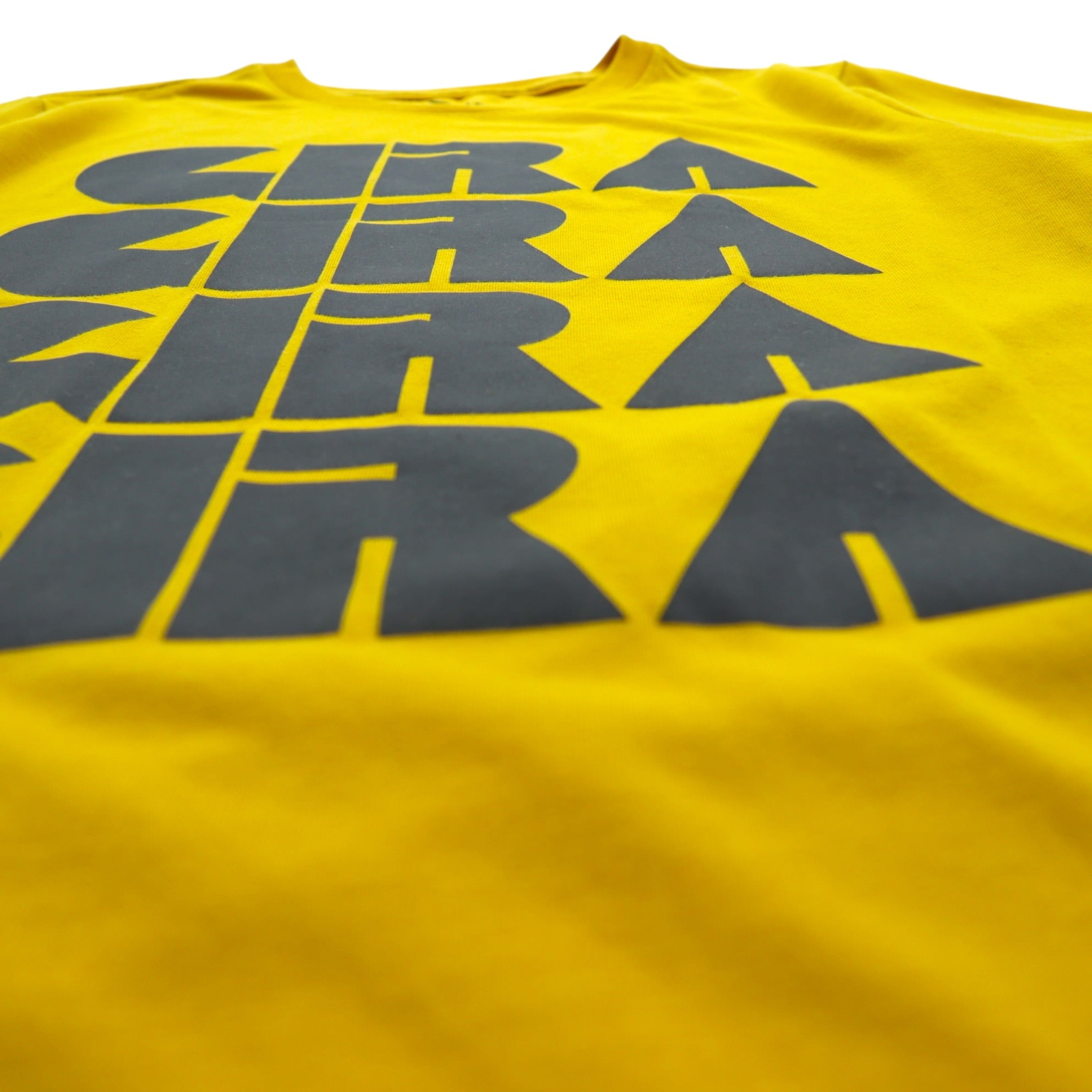 GYAKUSOU (NIKE × UNDERCOVER) Short Sleeve Dri-FIT T-Shirt M Yellow GIRA Running Shirt CJ7827-793