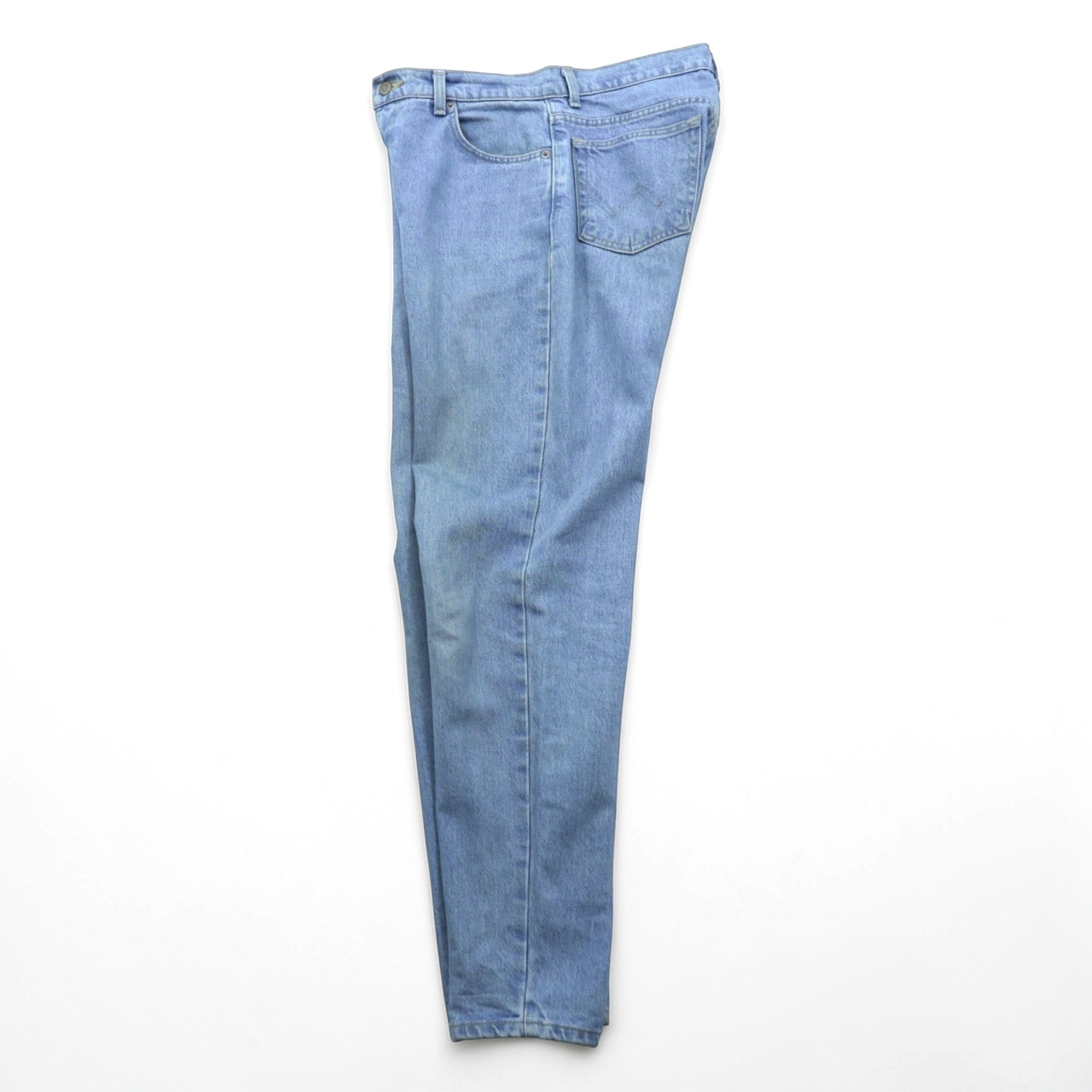 Wrangler 80s Made in Japan Vintage Tapered Denim Pants Jeans M Indigo M1907-22