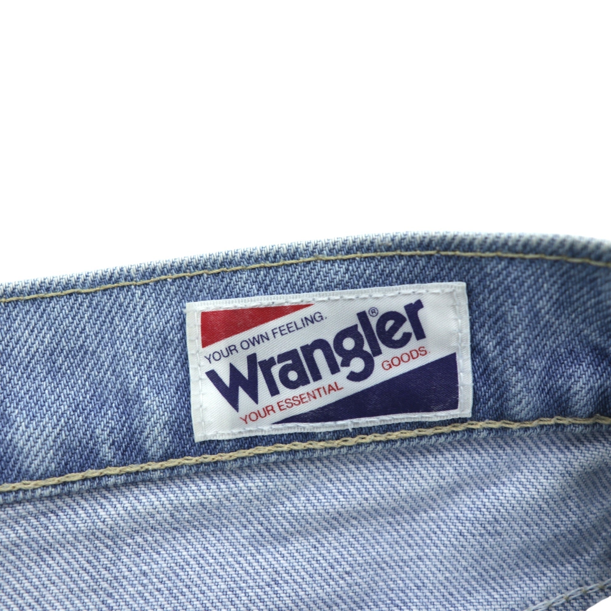 Wrangler 80s Made in Japan Vintage Tapered Denim Pants Jeans M Indigo M1907-22