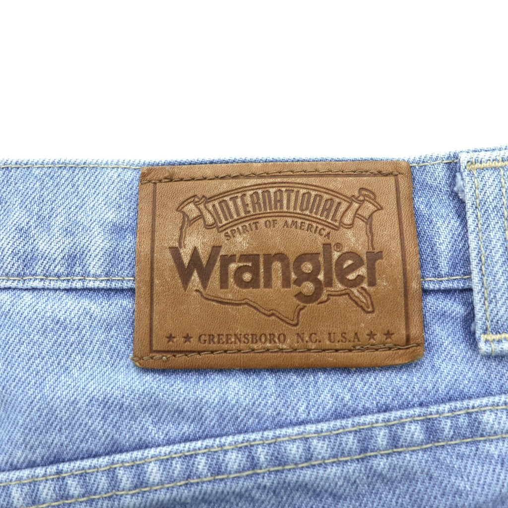 Wrangler 80s Made in Japan Vintage Tapered Denim Pants Jeans M Indigo M1907-22