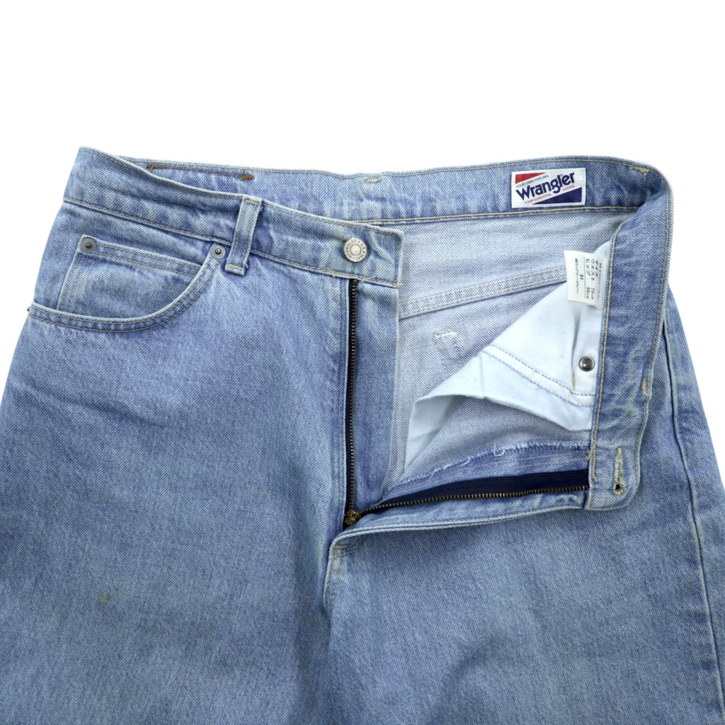 Wrangler 80s Made in Japan Vintage Tapered Denim Pants Jeans M Indigo M1907-22
