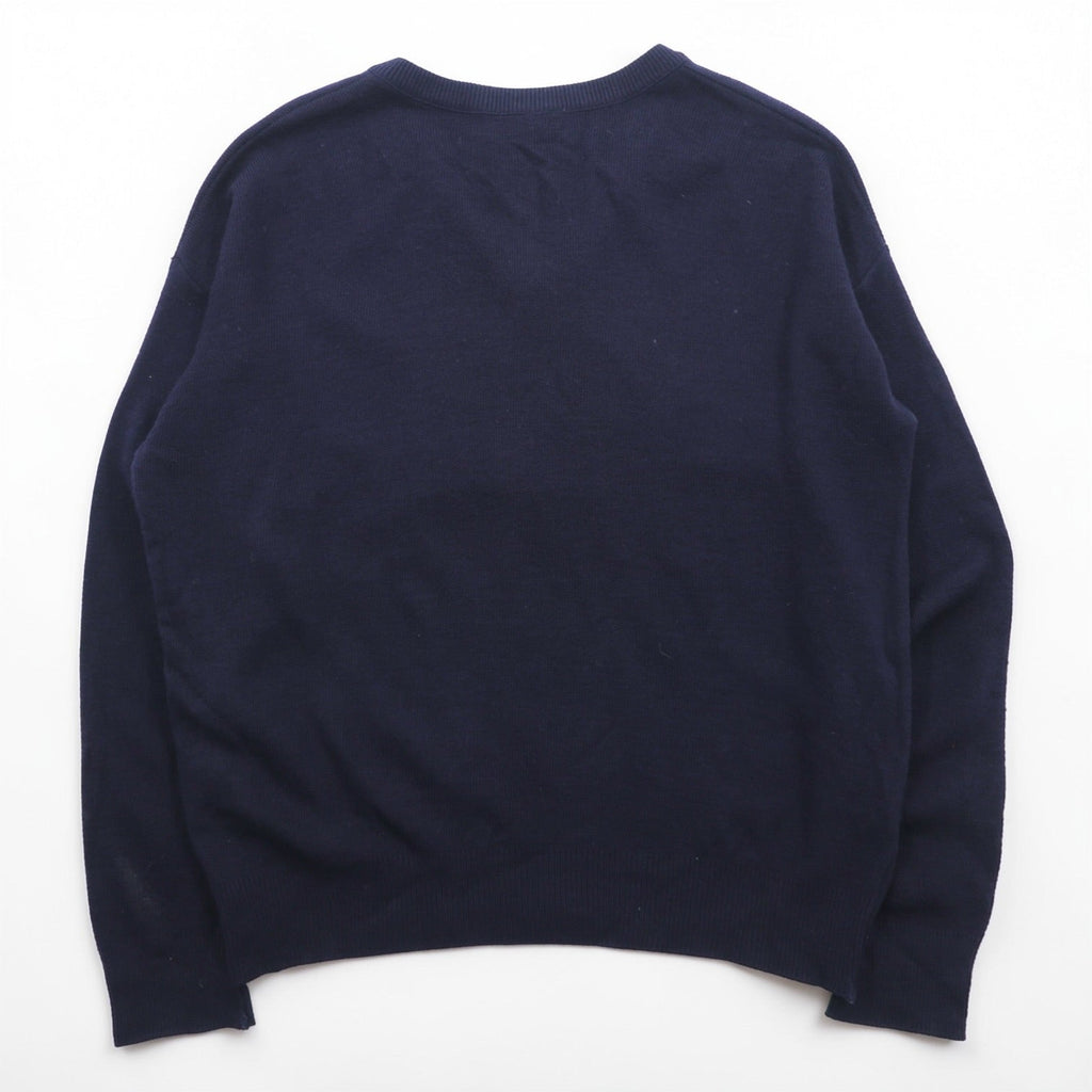 CHEMISE LACOSTE 80年代 フランス製 ヴィンテージ Vネック ニット セーター L フレンチラコステ
