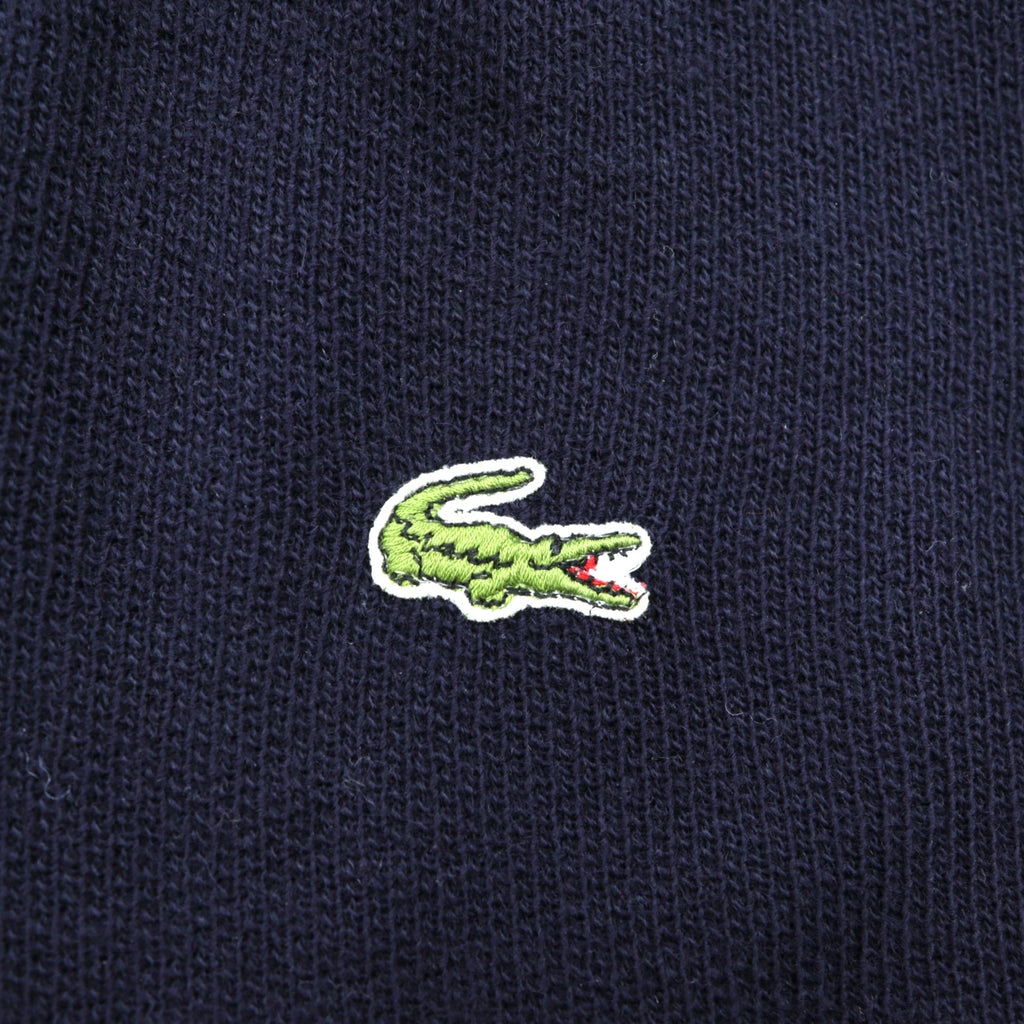 CHEMISE LACOSTE 80年代 フランス製 ヴィンテージ Vネック ニット セーター L フレンチラコステ