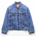 Levi's 00年代 ヴィンテージ デニム トラッカージャケット Gジャン S インディゴ チェック ネルライナー 909014518