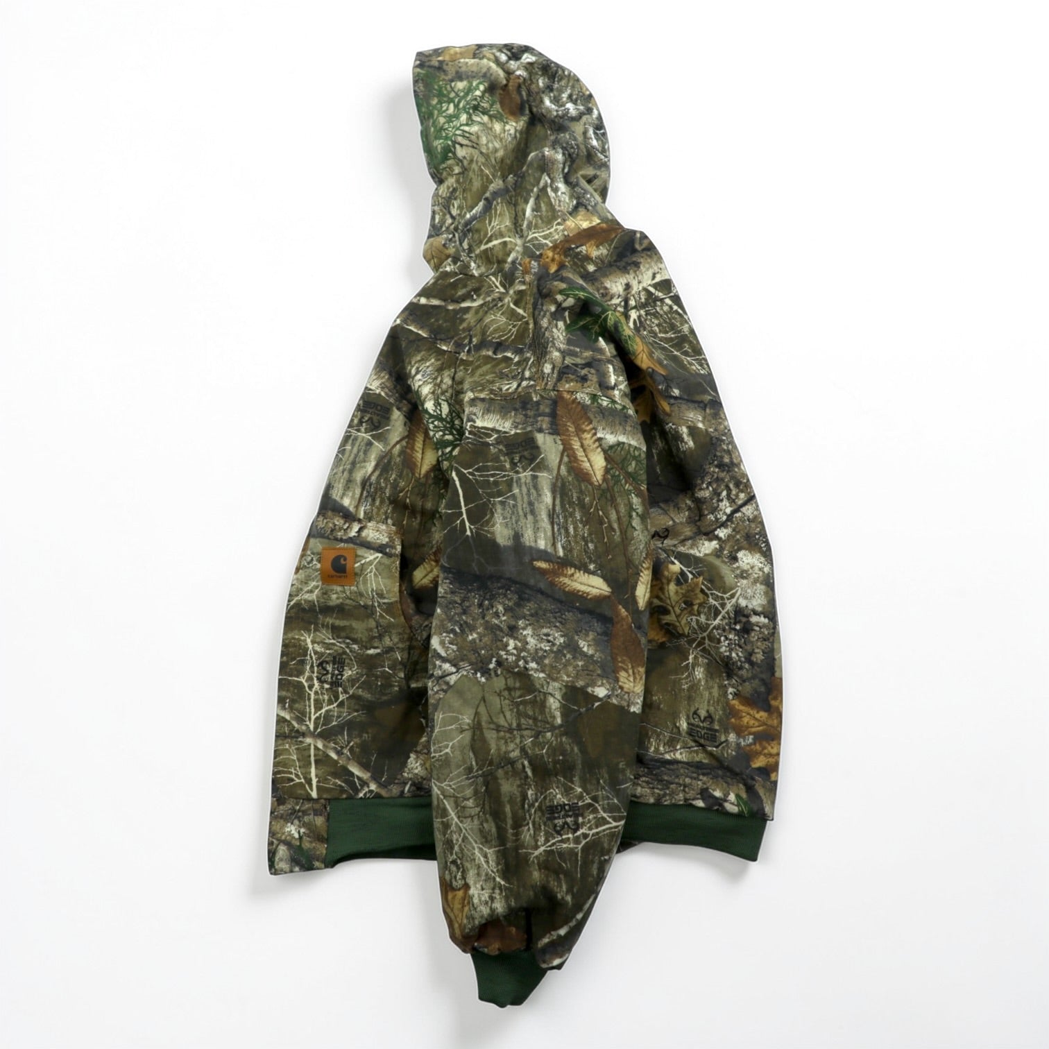 carhartt remake reconstruction real tree camo active jacket parka blouson L khaki cotton