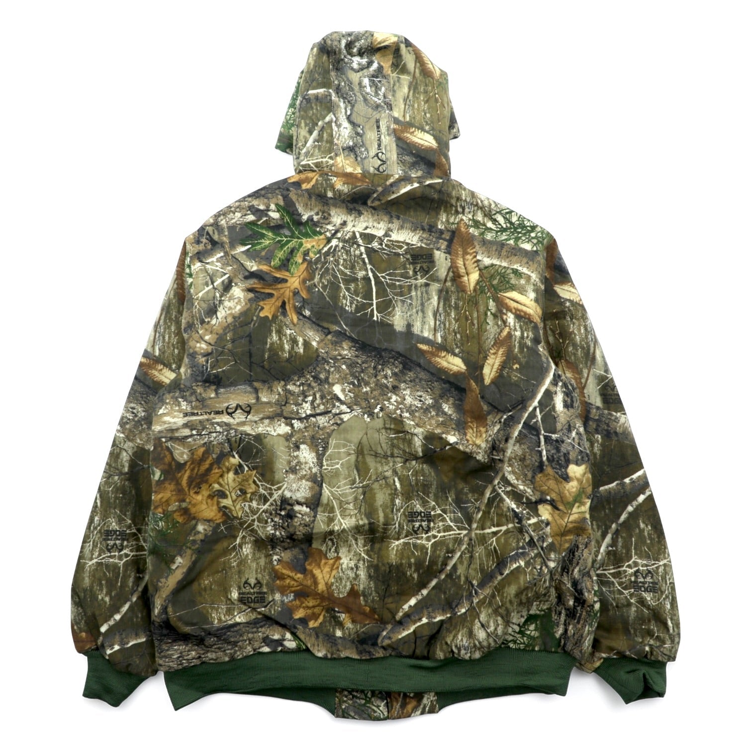carhartt remake reconstruction real tree camo active jacket parka blouson L khaki cotton