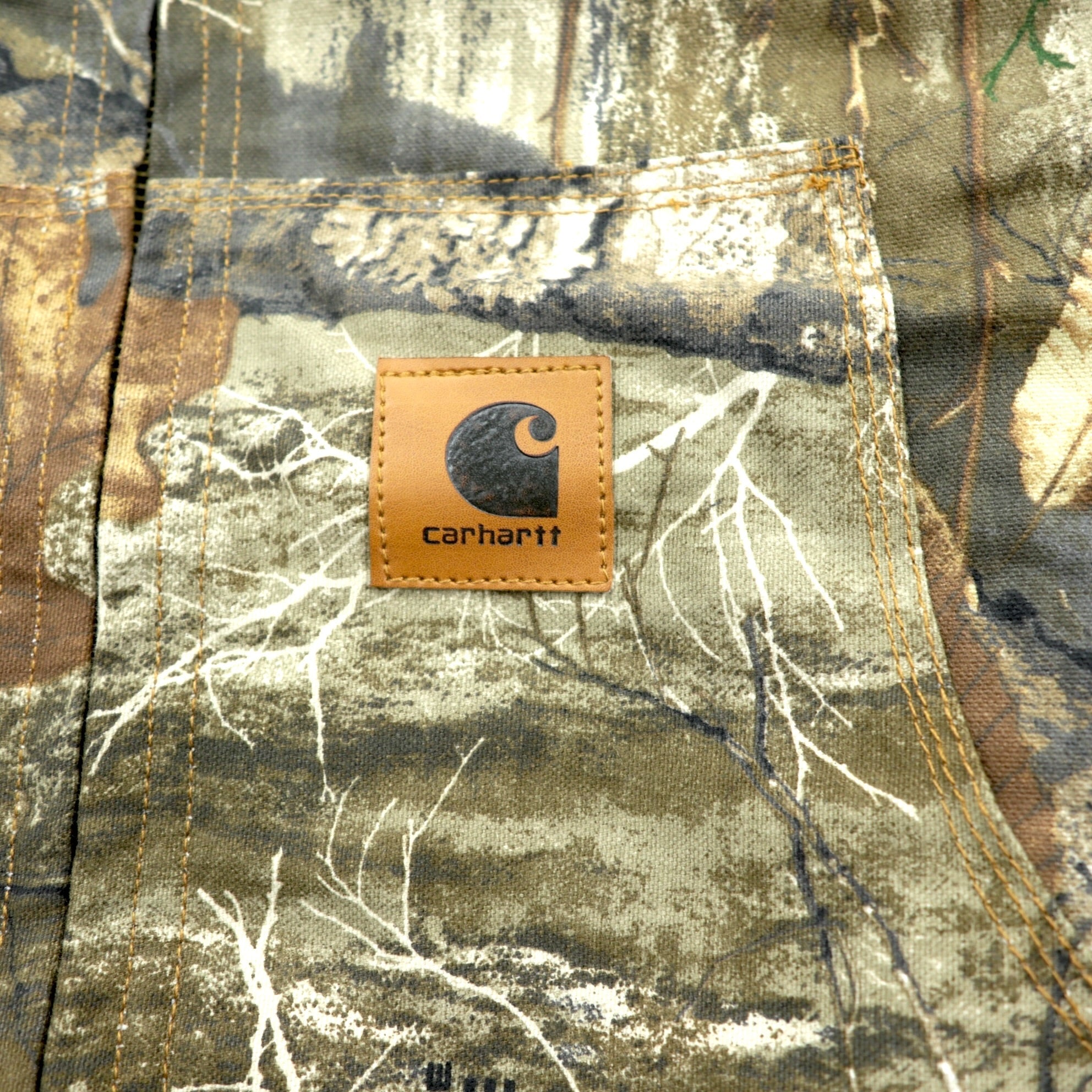carhartt remake reconstruction real tree camo active jacket parka blouson L khaki cotton