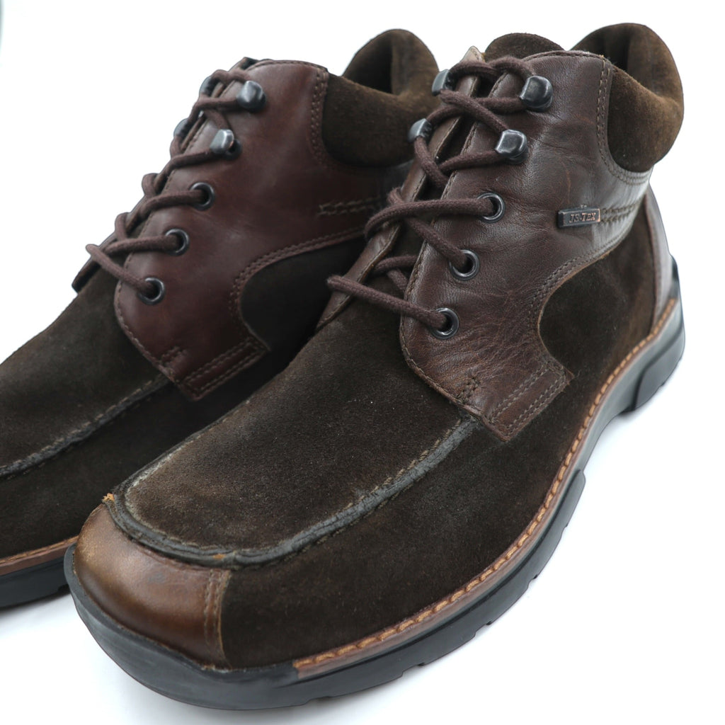 Josef Seibel Leather Comfort Shoes 28cm Suede Brown Moccasin Blucher