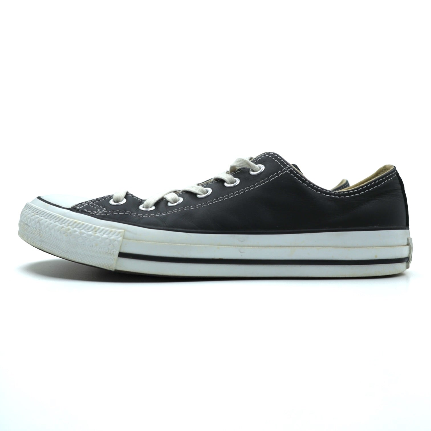 CONVERSE Leather All Star ALL STAR LEATHER OX Low-Cut Sneakers 26.5cm Black 15866
