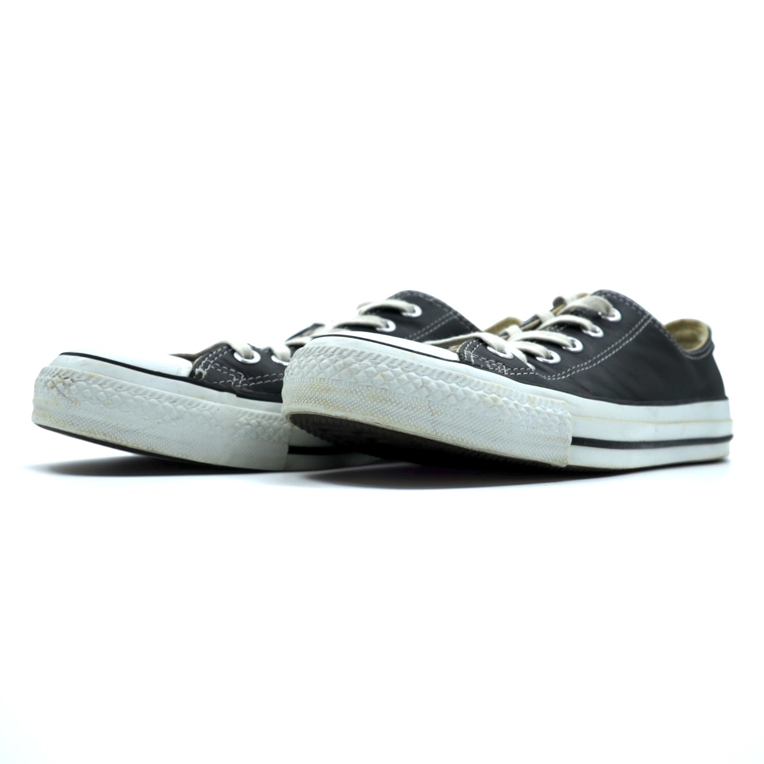 CONVERSE Leather All Star ALL STAR LEATHER OX Low-Cut Sneakers 26.5cm Black 15866
