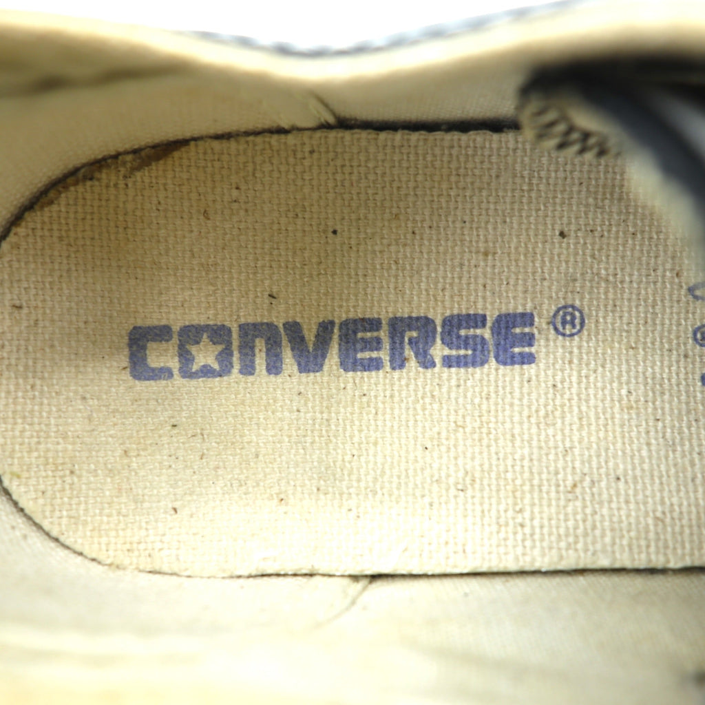 CONVERSE Leather All Star ALL STAR LEATHER OX Low-Cut Sneakers 26.5cm Black 15866