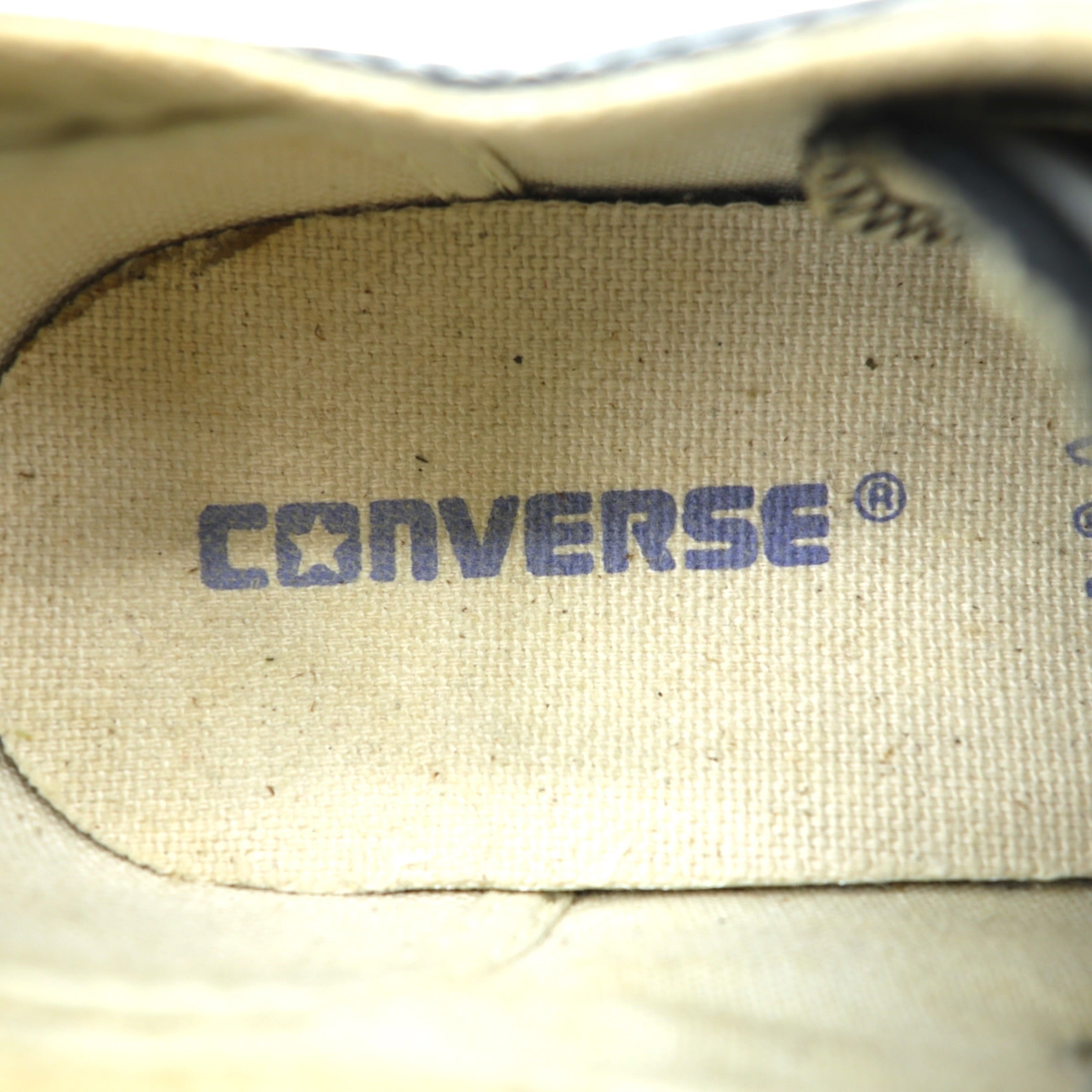 CONVERSE Leather All Star ALL STAR LEATHER OX Low-Cut Sneakers 26.5cm Black 15866