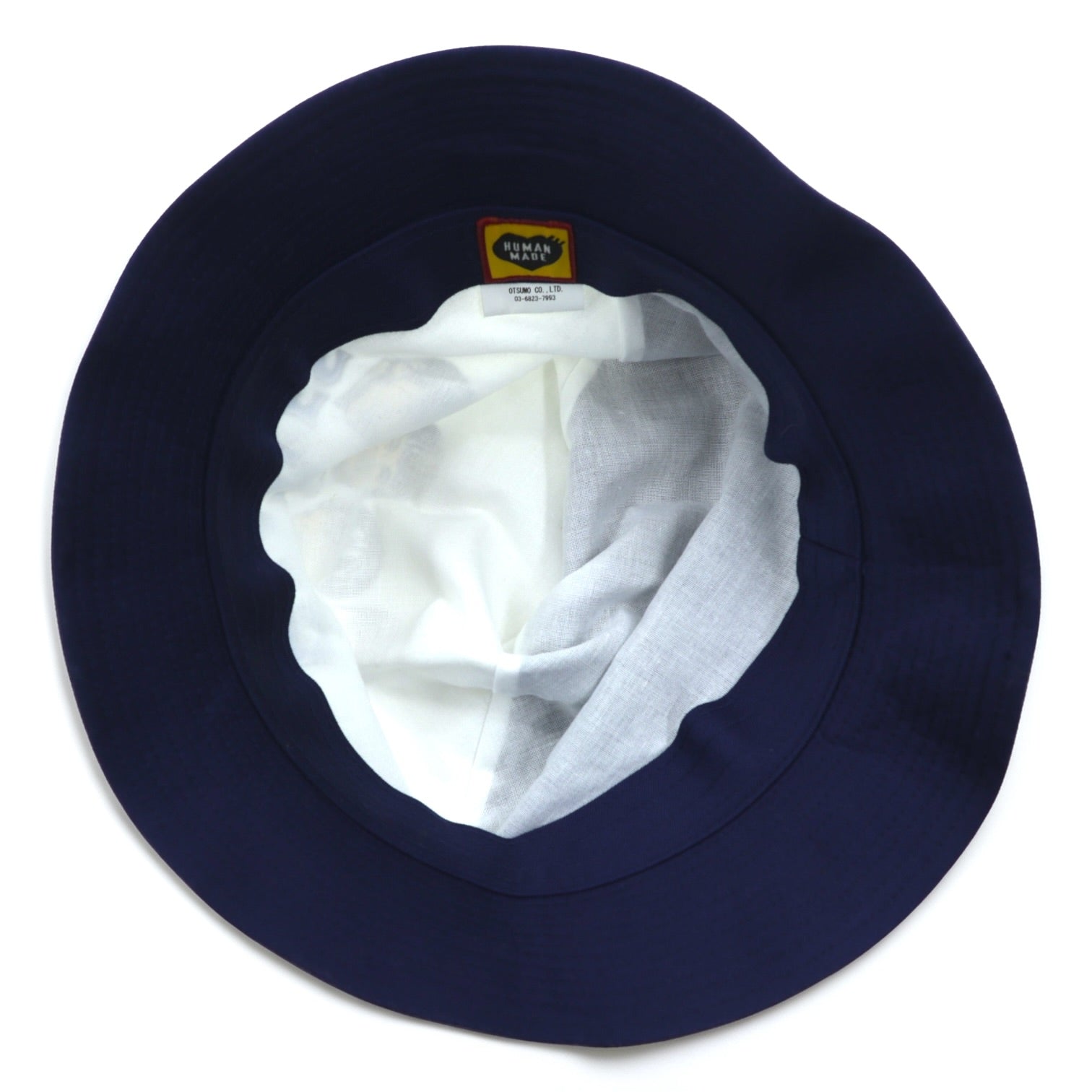 HUMAN MADE Japan-made Bucket Hat Beatles Navy White