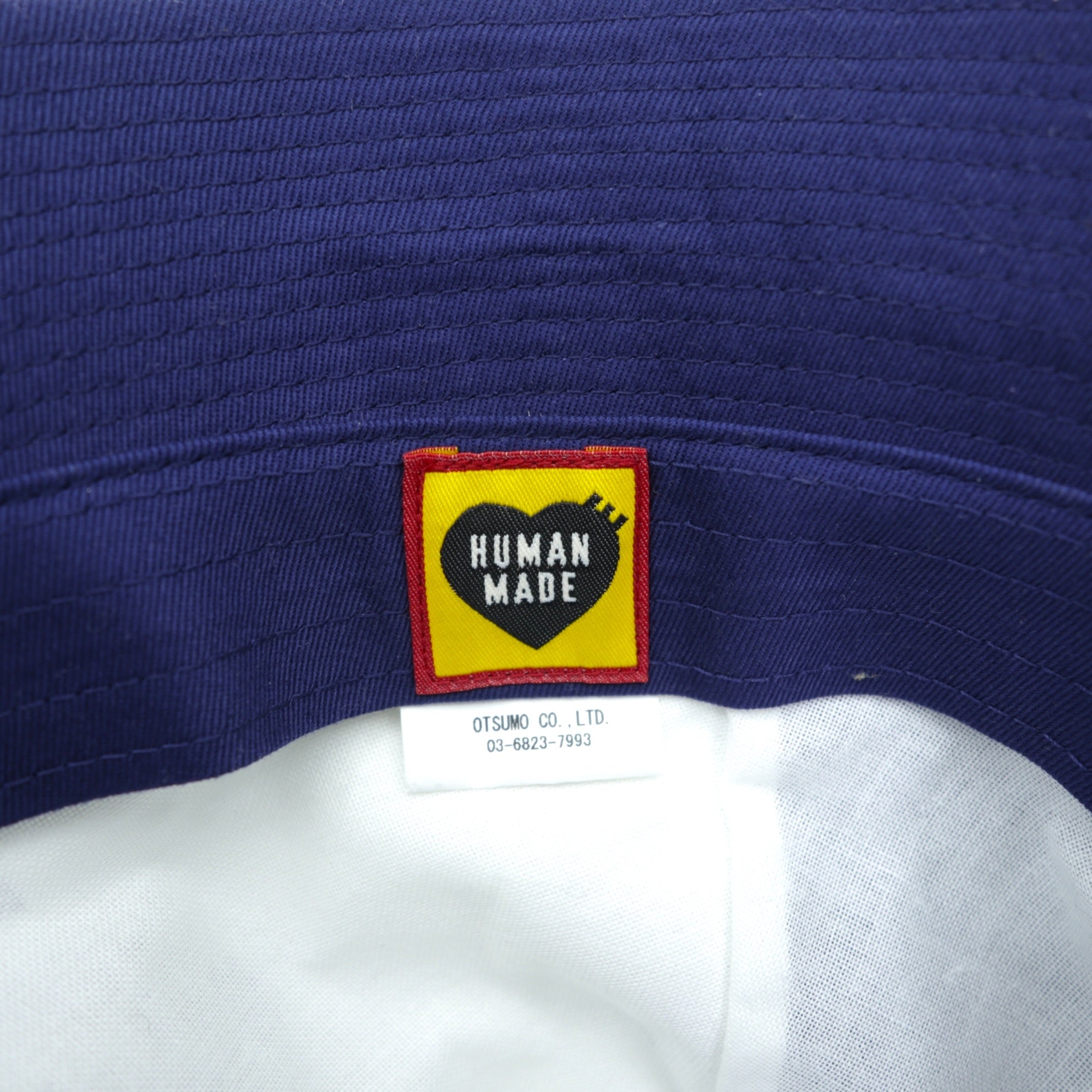 HUMAN MADE Japan-made Bucket Hat Beatles Navy White