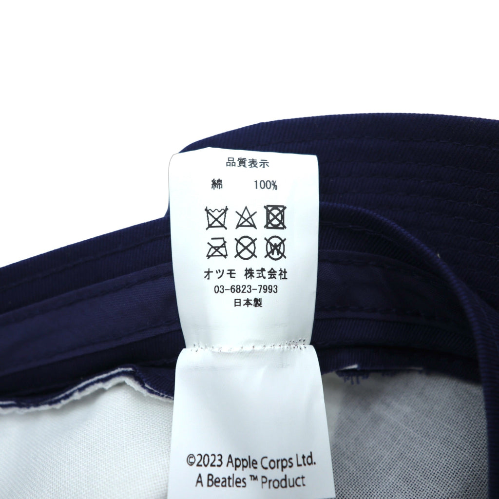 HUMAN MADE Japan-made Bucket Hat Beatles Navy White