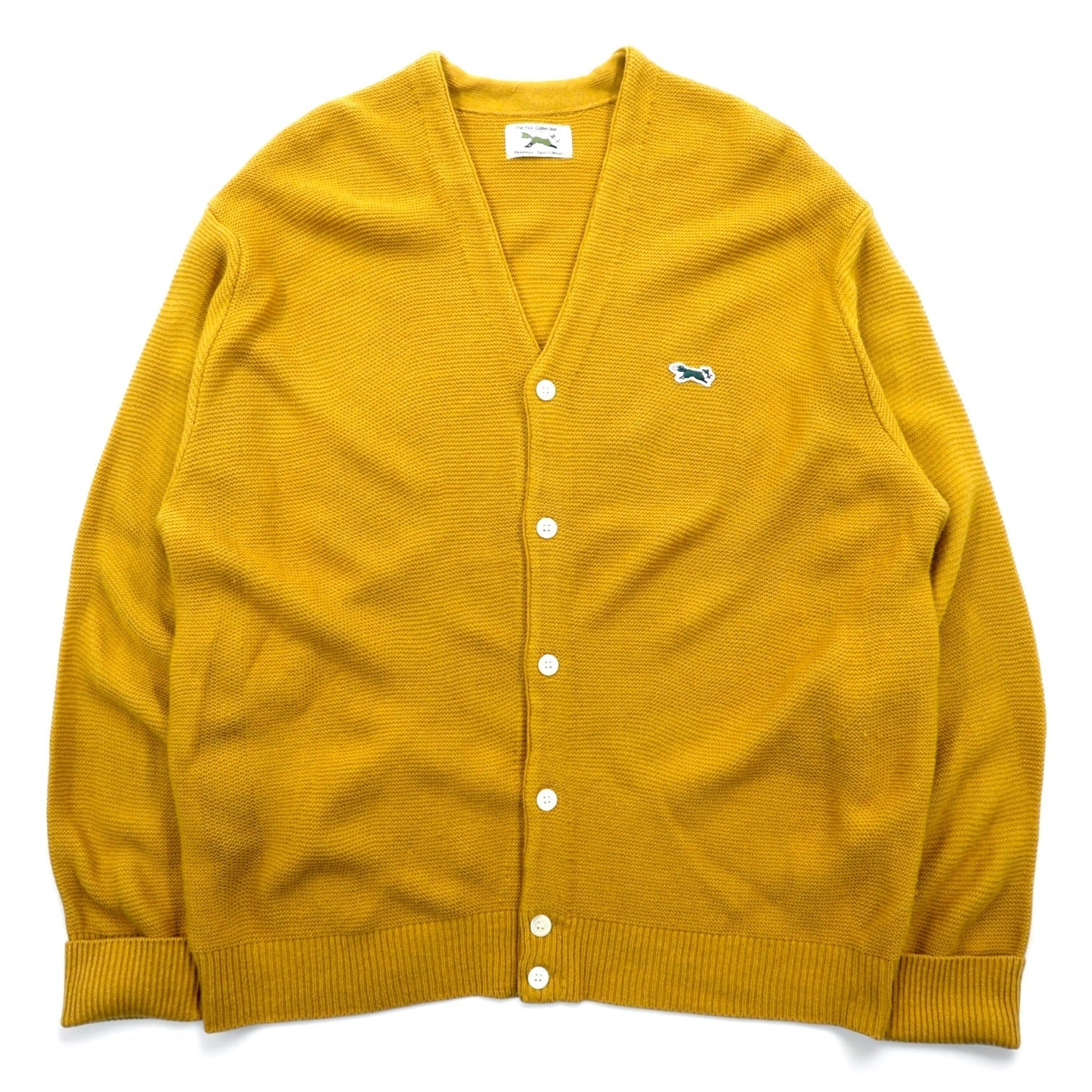 THE FOX Penneys Knit Cardigan M Mustard Reproduction URBAN RESEARCH DOORS Special Order DR27-12H709