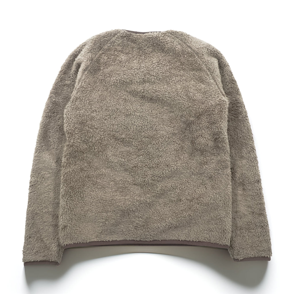Patagonia Los Gatos Crew Boa Fleece Pullover M Brown Chest Pocket Side Pockets STY25895 FA22