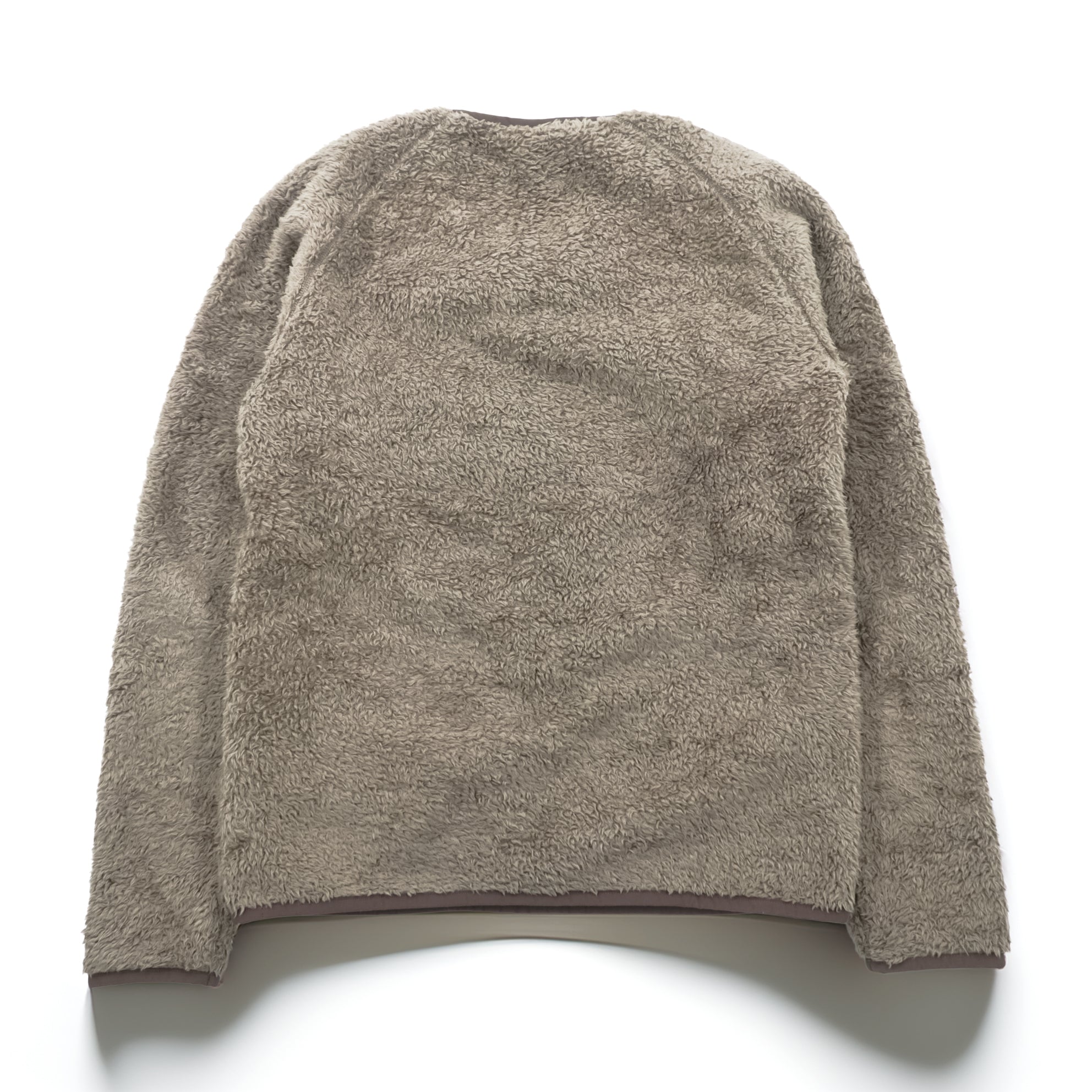 Patagonia Los Gatos Crew Boa Fleece Pullover M Brown Chest Pocket Side Pockets STY25895 FA22