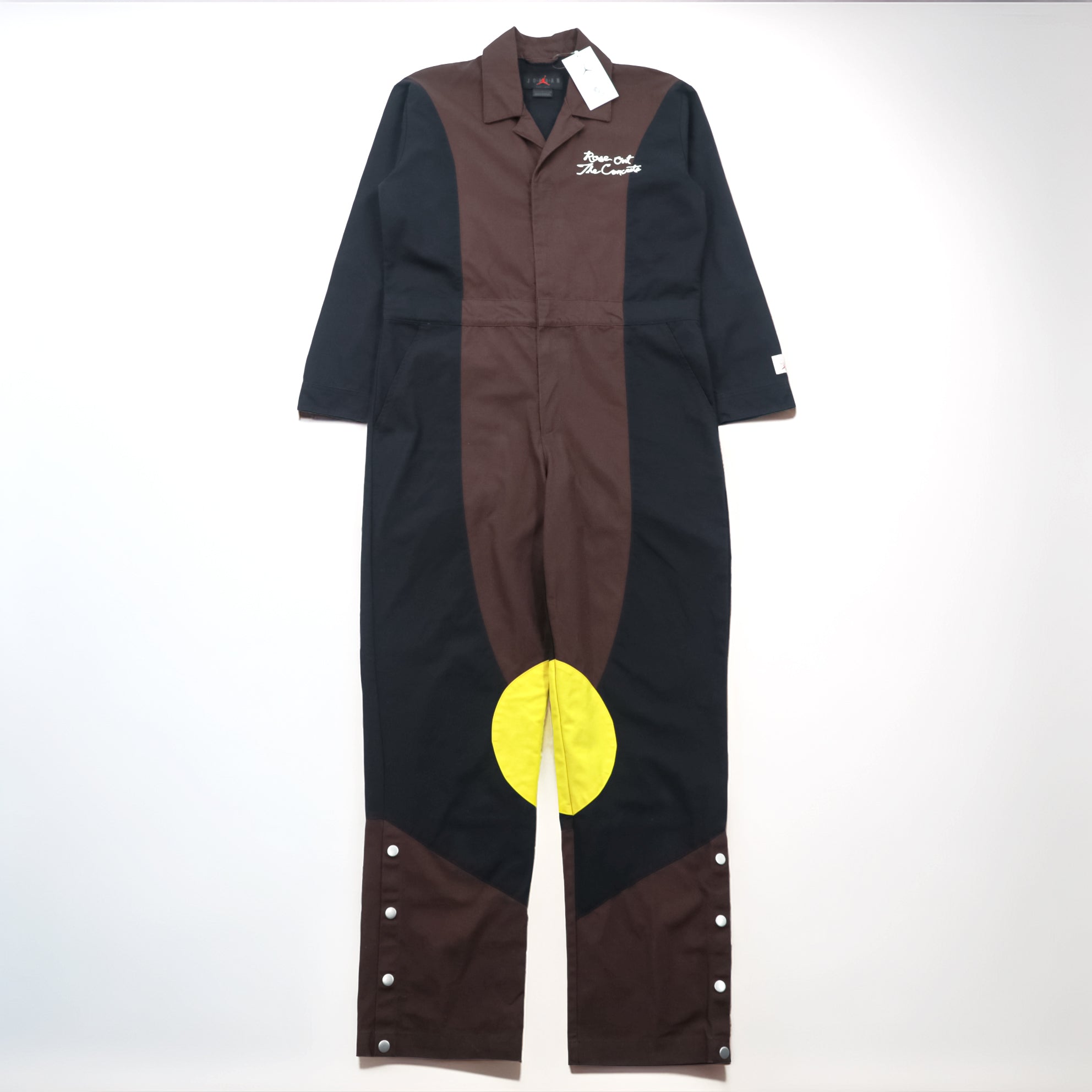 JORDAN BRAND (NIKE) All-in-one Coverall Jumpsuit S Black W J SP TT JUMPSUIT fb2650-227