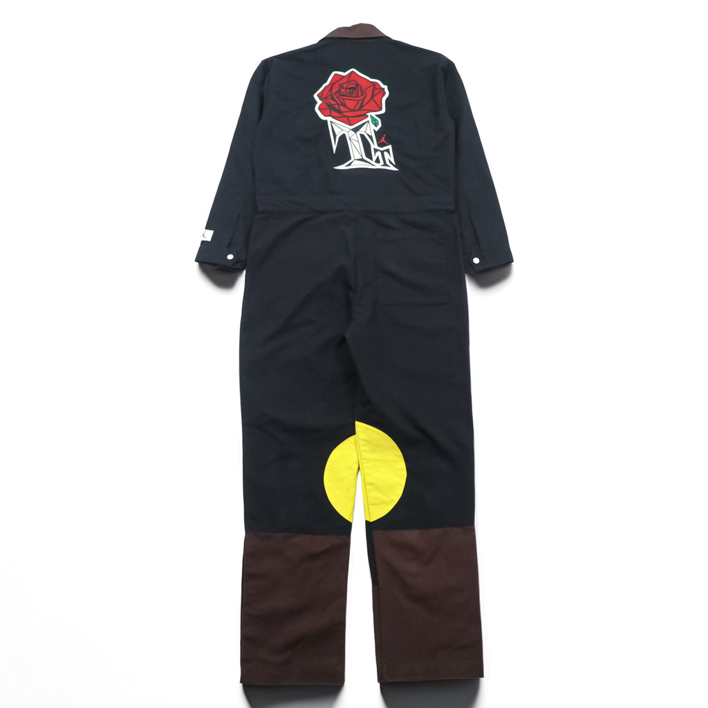 JORDAN BRAND (NIKE) All-in-one Coverall Jumpsuit S Black W J SP TT JUMPSUIT fb2650-227