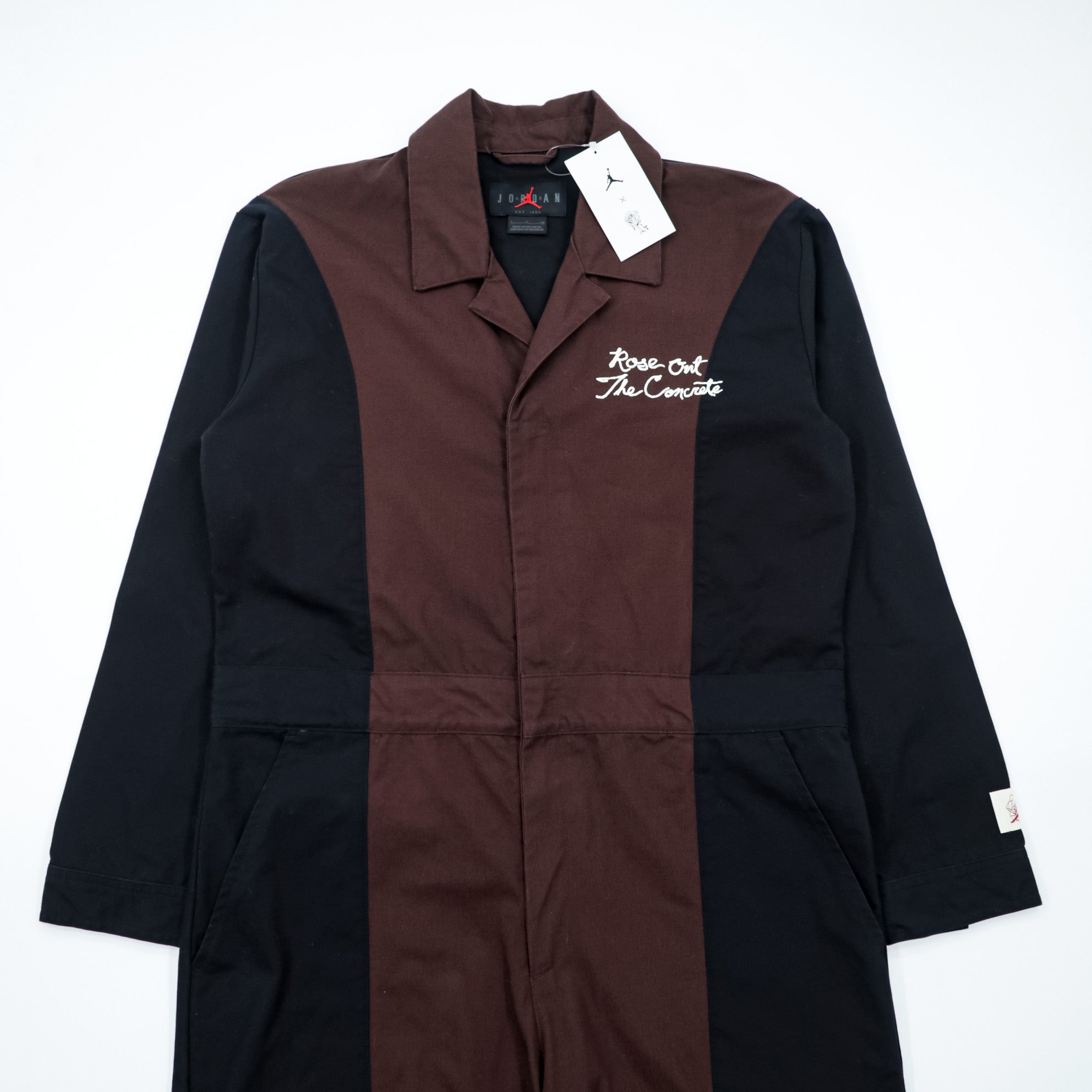 JORDAN BRAND (NIKE) All-in-one Coverall Jumpsuit S Black W J SP TT JUMPSUIT fb2650-227