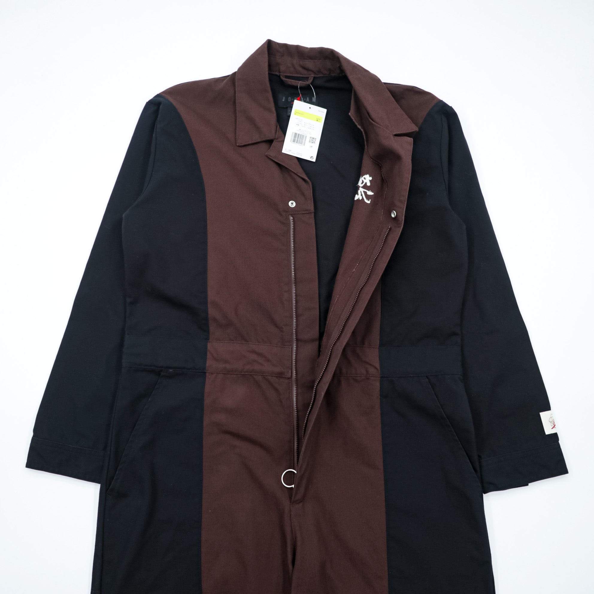 JORDAN BRAND (NIKE) All-in-one Coverall Jumpsuit S Black W J SP TT JUMPSUIT fb2650-227