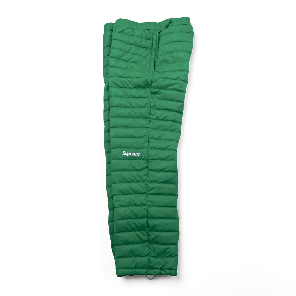 Supreme Micro Down Pants PERTEX Micro Down Pant M Green Quilted