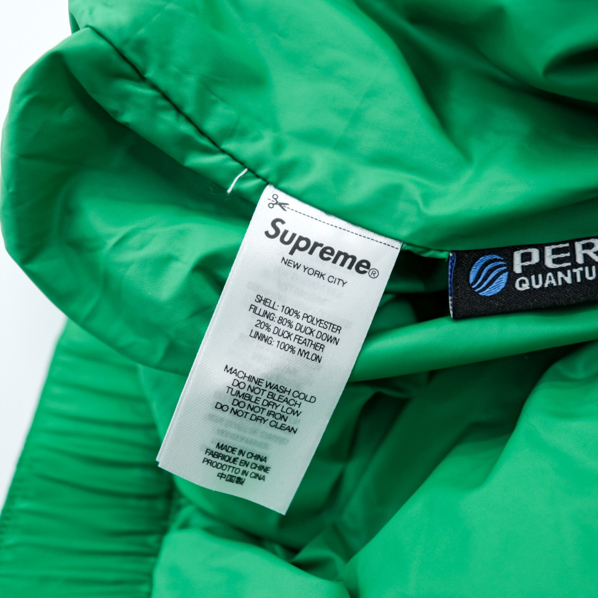 Supreme Micro Down Pants PERTEX Micro Down Pant M Green Quilted