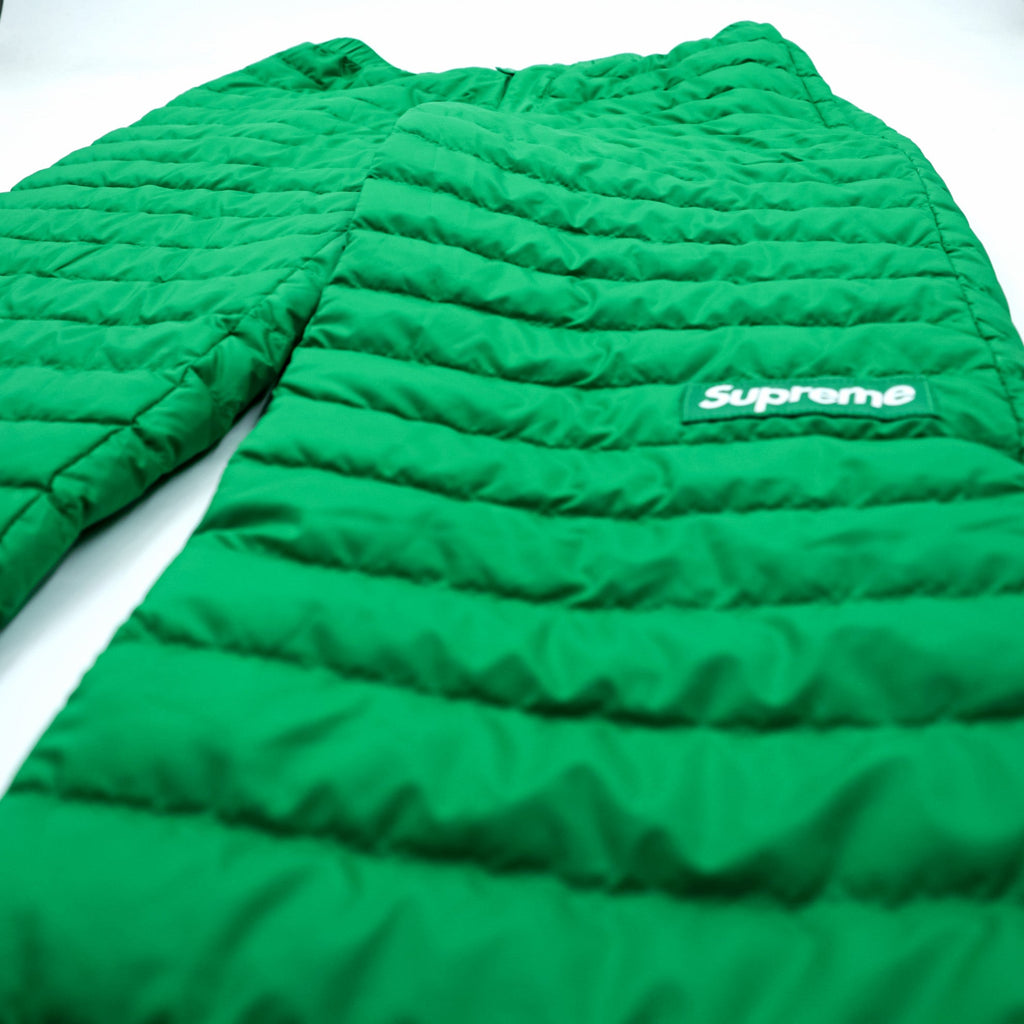 Supreme Micro Down Pants PERTEX Micro Down Pant M Green Quilted