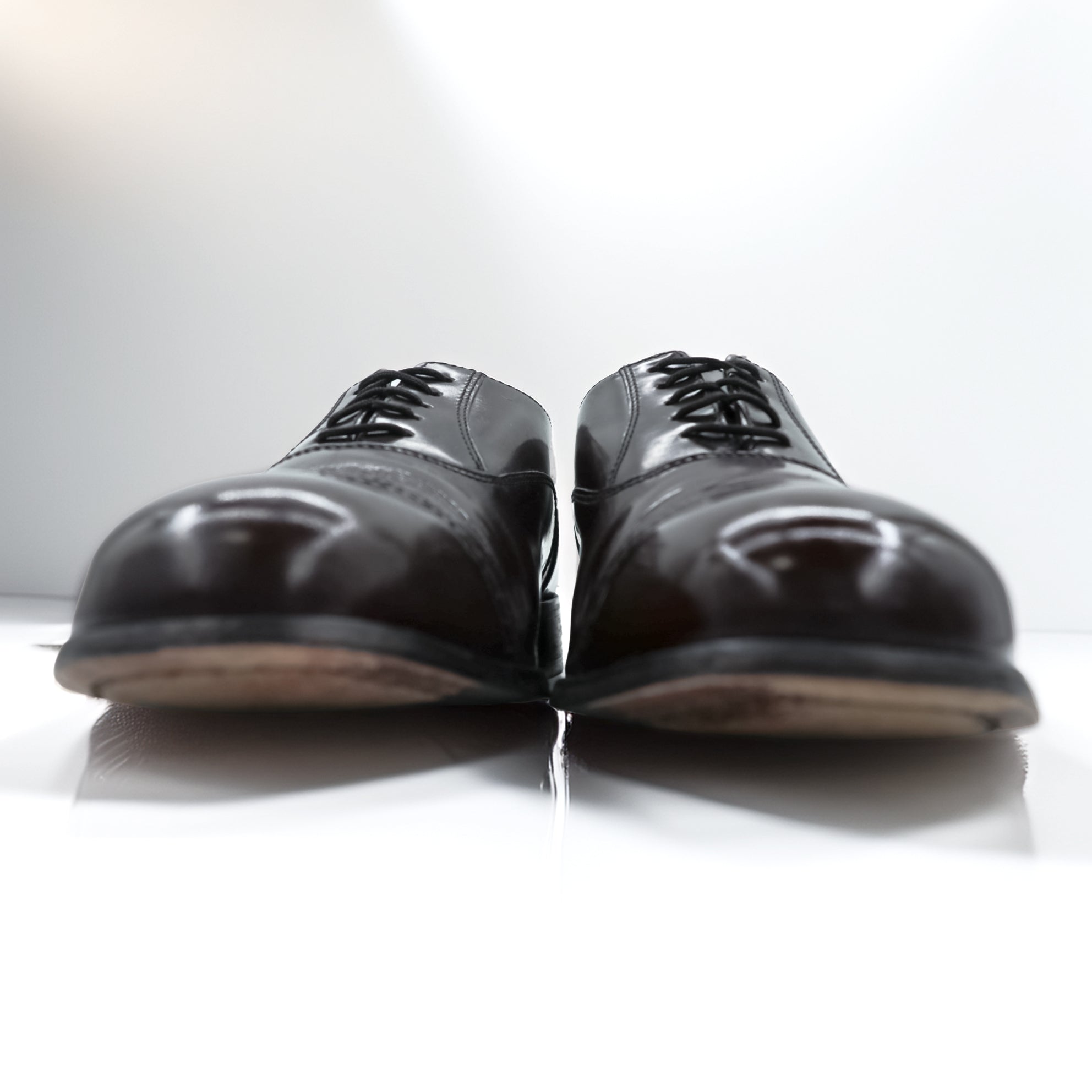FLORSHEIM Straight Tip Dress Shoes 26.5cm Burgundy Balmoral Cap-toe 17067-05
