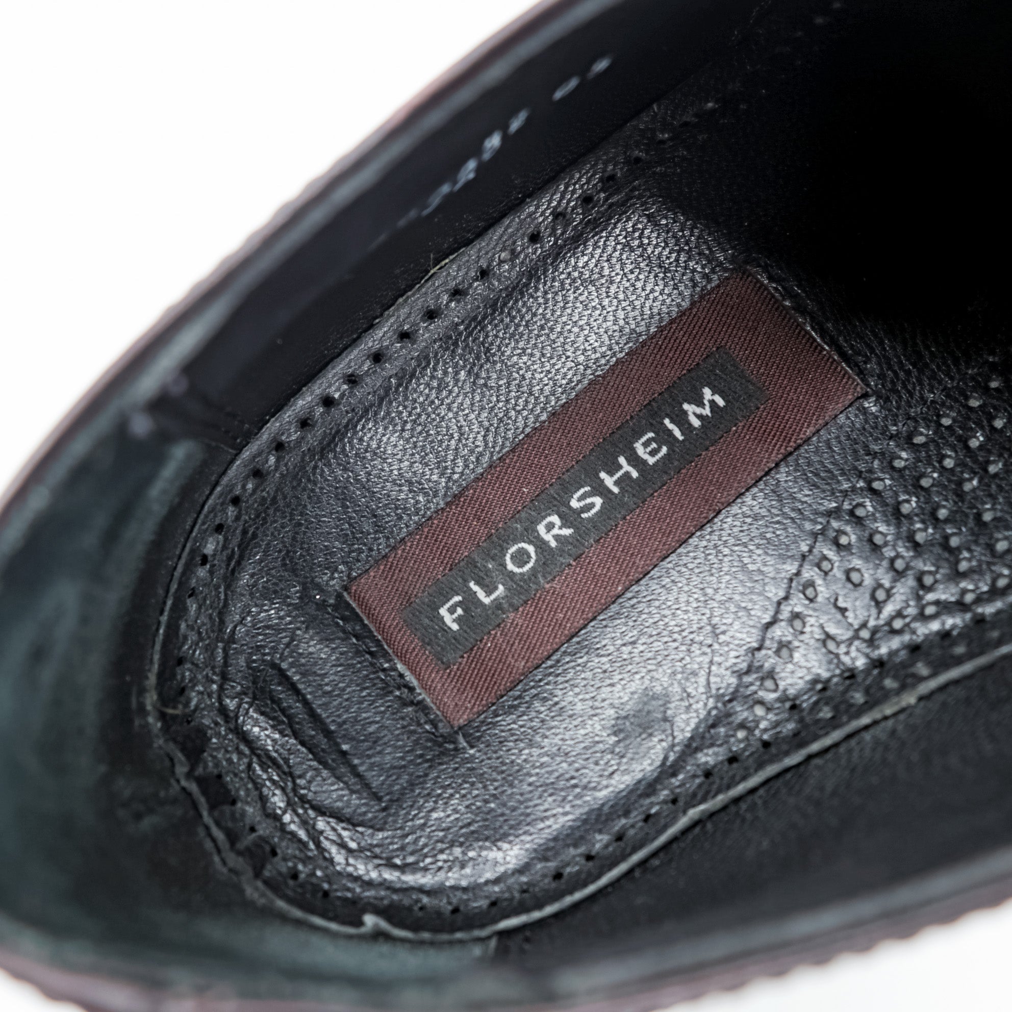 FLORSHEIM Straight Tip Dress Shoes 26.5cm Burgundy Balmoral Cap-toe 17067-05