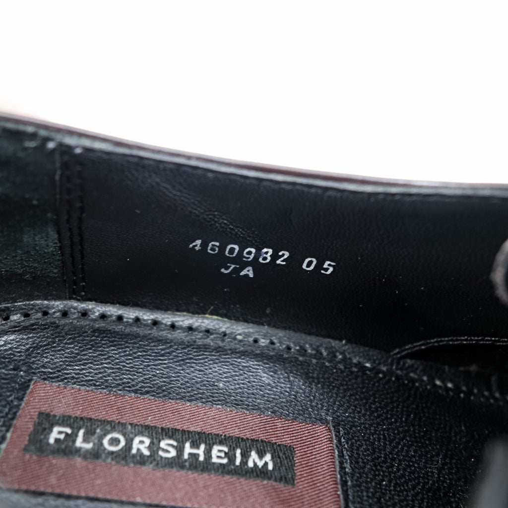 FLORSHEIM Straight Tip Dress Shoes 26.5cm Burgundy Balmoral Cap-toe 17067-05