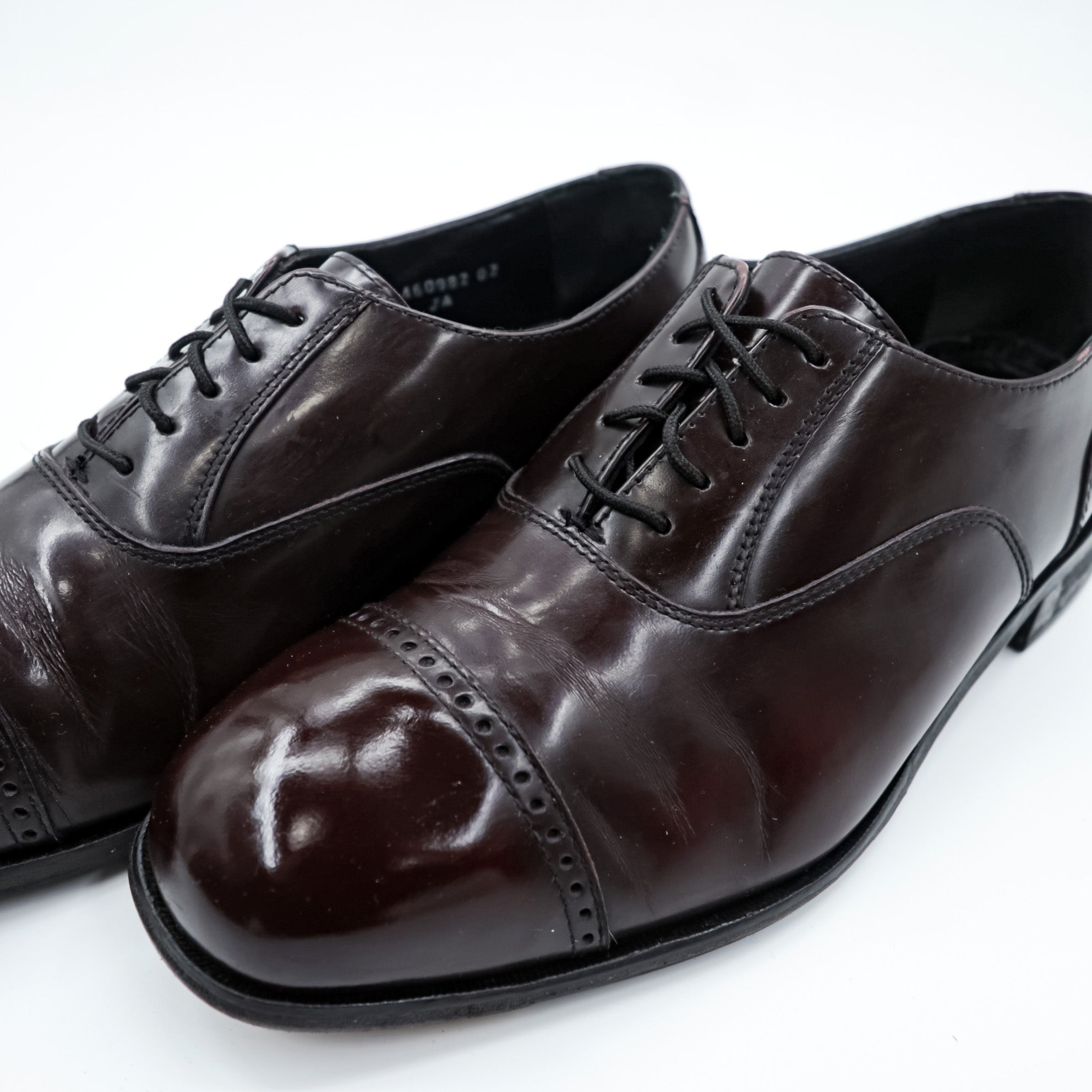 FLORSHEIM Straight Tip Dress Shoes 26.5cm Burgundy Balmoral Cap-toe 17067-05