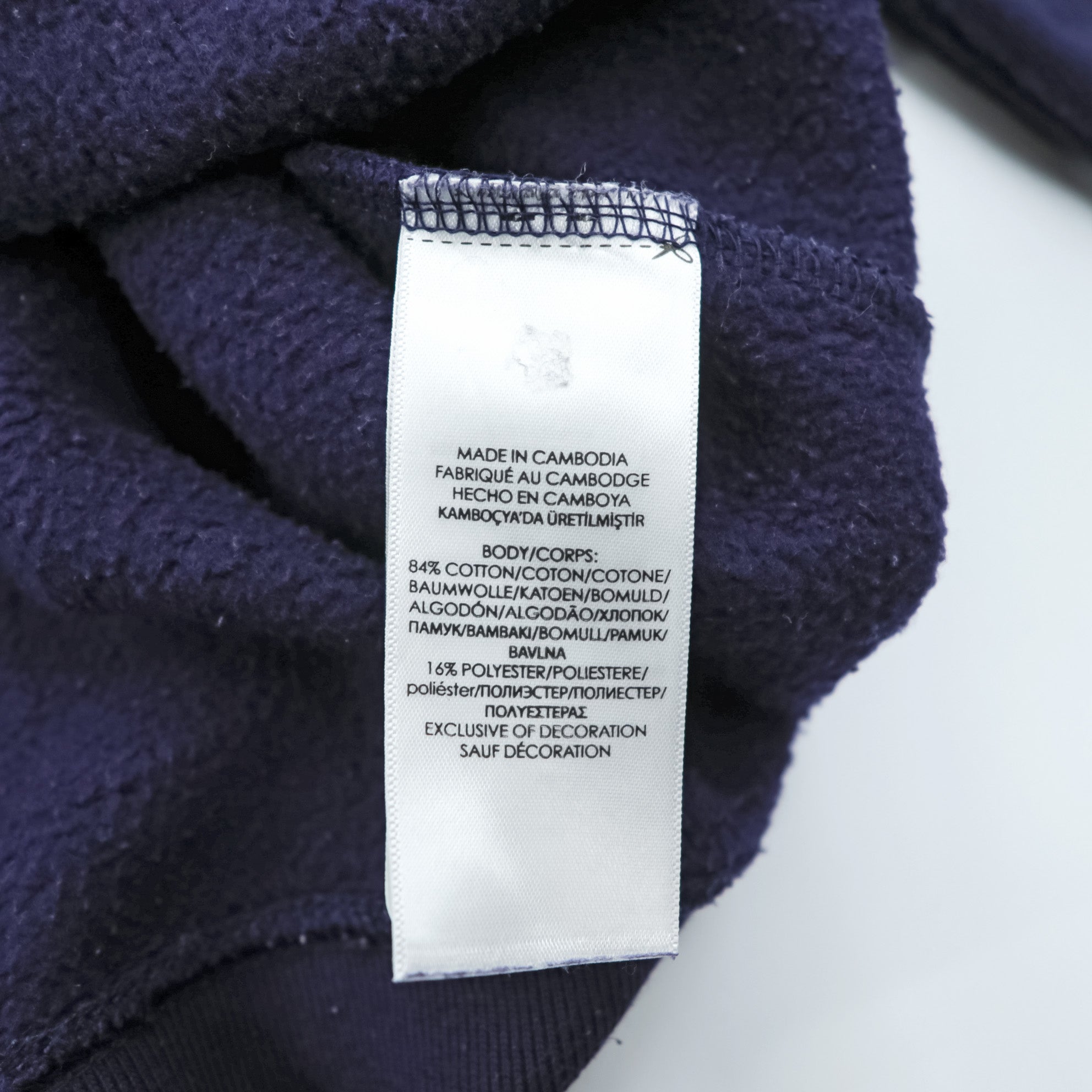 Polo Ralph Lauren Pre-V Sweatshirt Trainer XL Navy Small Pony Logo Embroidery