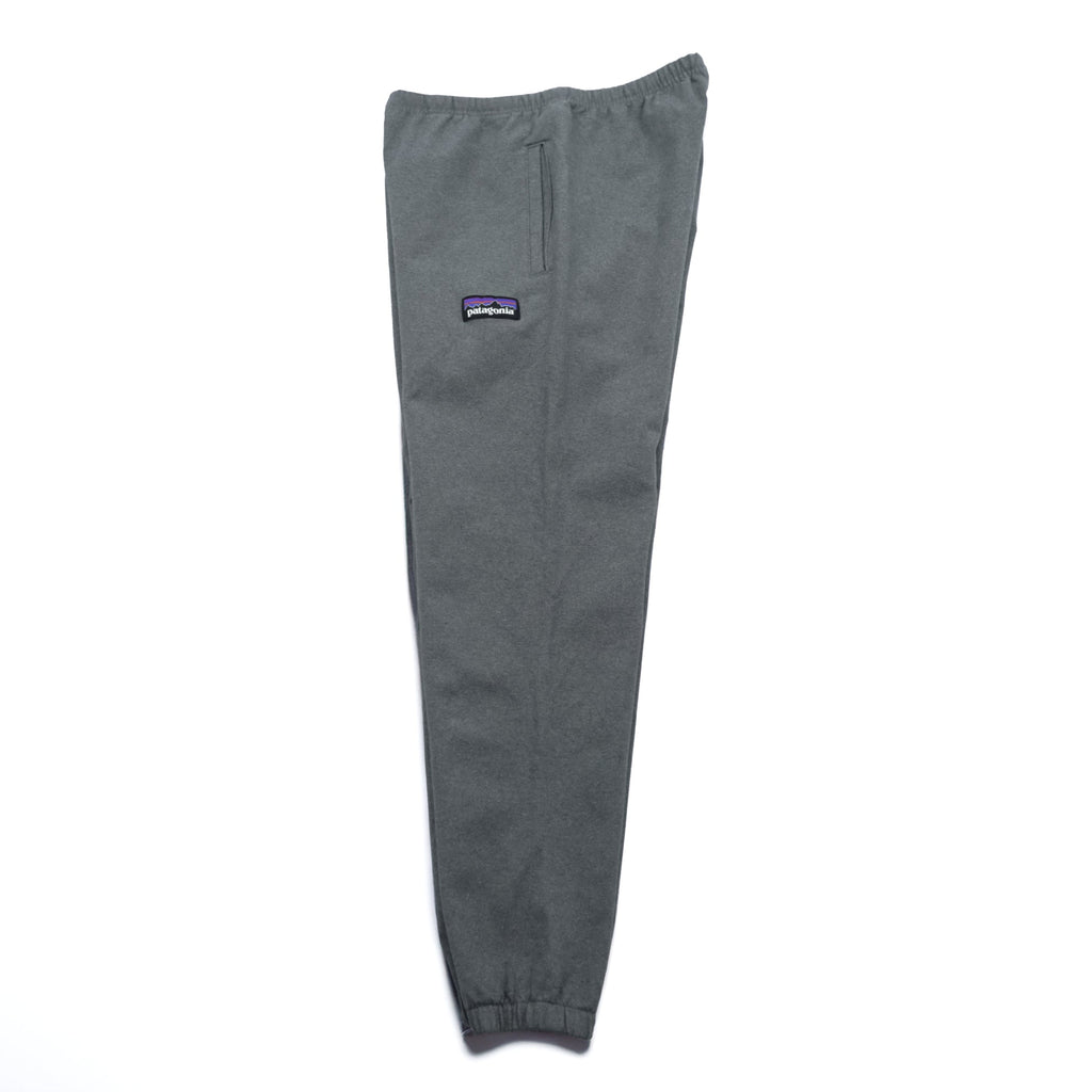 Patagonia P-6 ビッグラベル アップライザル スウェットパンツ M グレー 裏起毛 ジョガーパンツ 26052