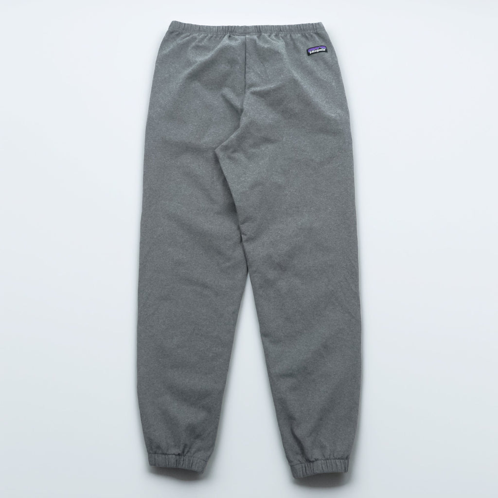 Patagonia P-6 ビッグラベル アップライザル スウェットパンツ M グレー 裏起毛 ジョガーパンツ 26052
