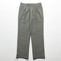 Ralph Lauren 90s Two-Pleat Trousers L Beige Gun Club Check Double Cuffs