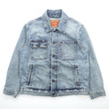 Levi's Vintage Finish Denim Trucker Jacket G Jean M Indigo Light Blue STOCK TRUCKER JACKET A2662