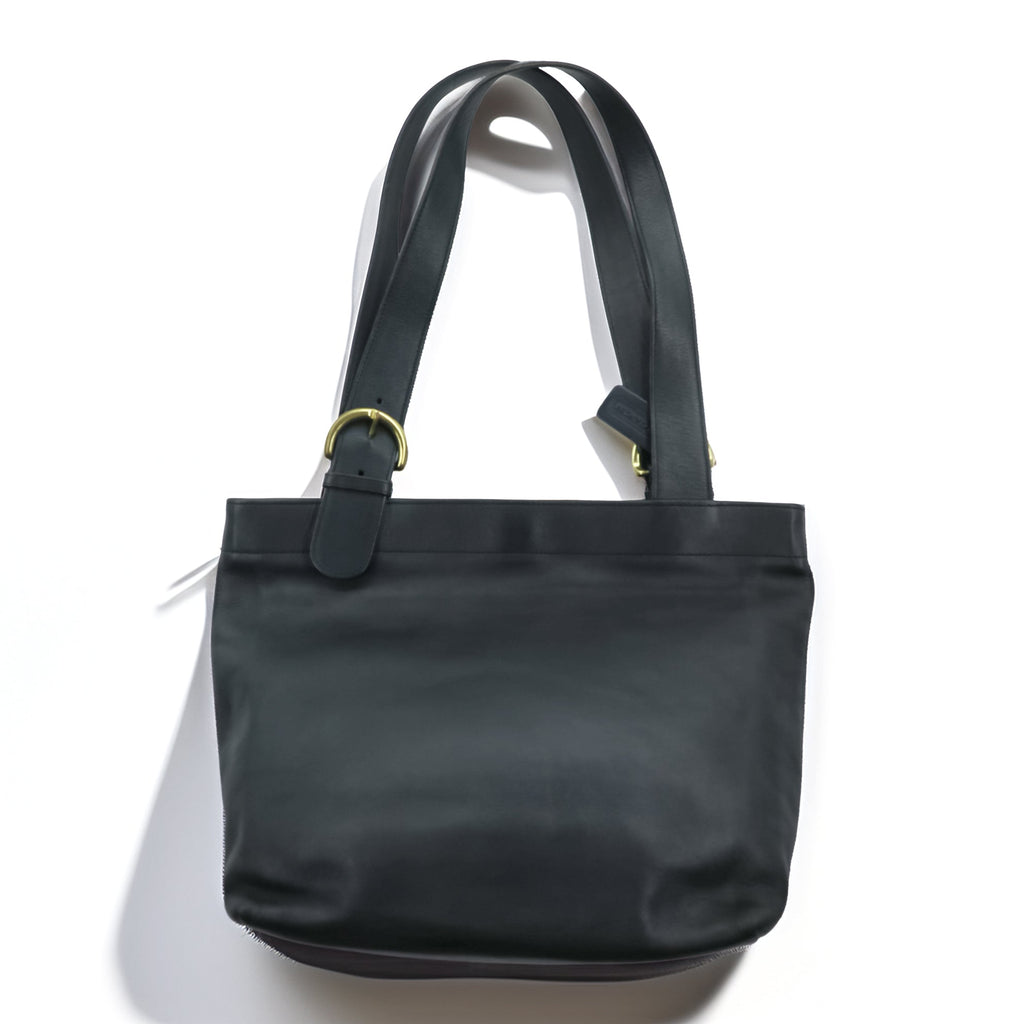 COACH Vintage Old Coach Glovetanned Leather Tote Bag Shoulder Bag 4140 Lafayette Made in Costa Rica
