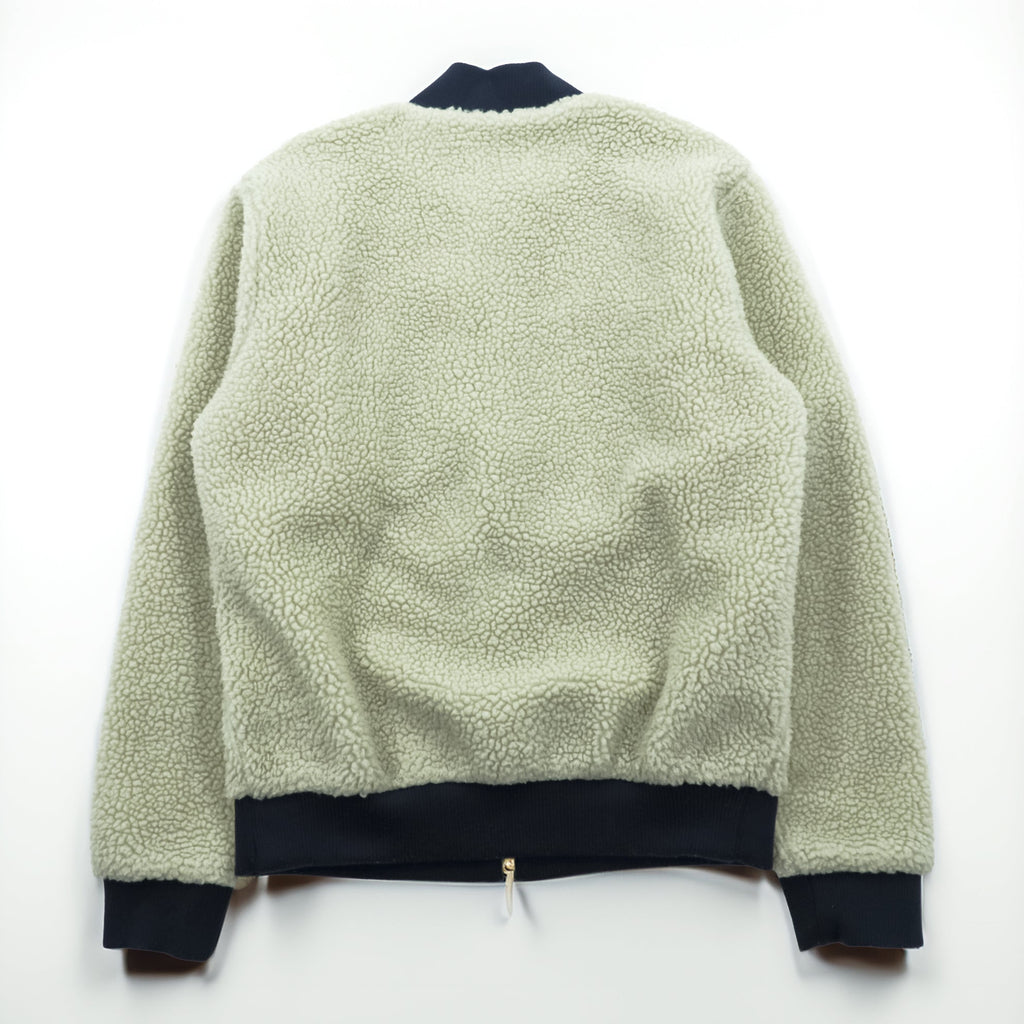 Patagonia Retro-X Discontinued Bomber Jacket Retro-X Bomber Jkt Boa Fleece Jacket S Natural x Navy 22830