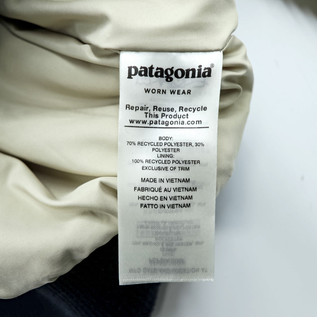 Patagonia Retro-X Discontinued Bomber Jacket Retro-X Bomber Jkt Boa Fleece Jacket S Natural x Navy 22830