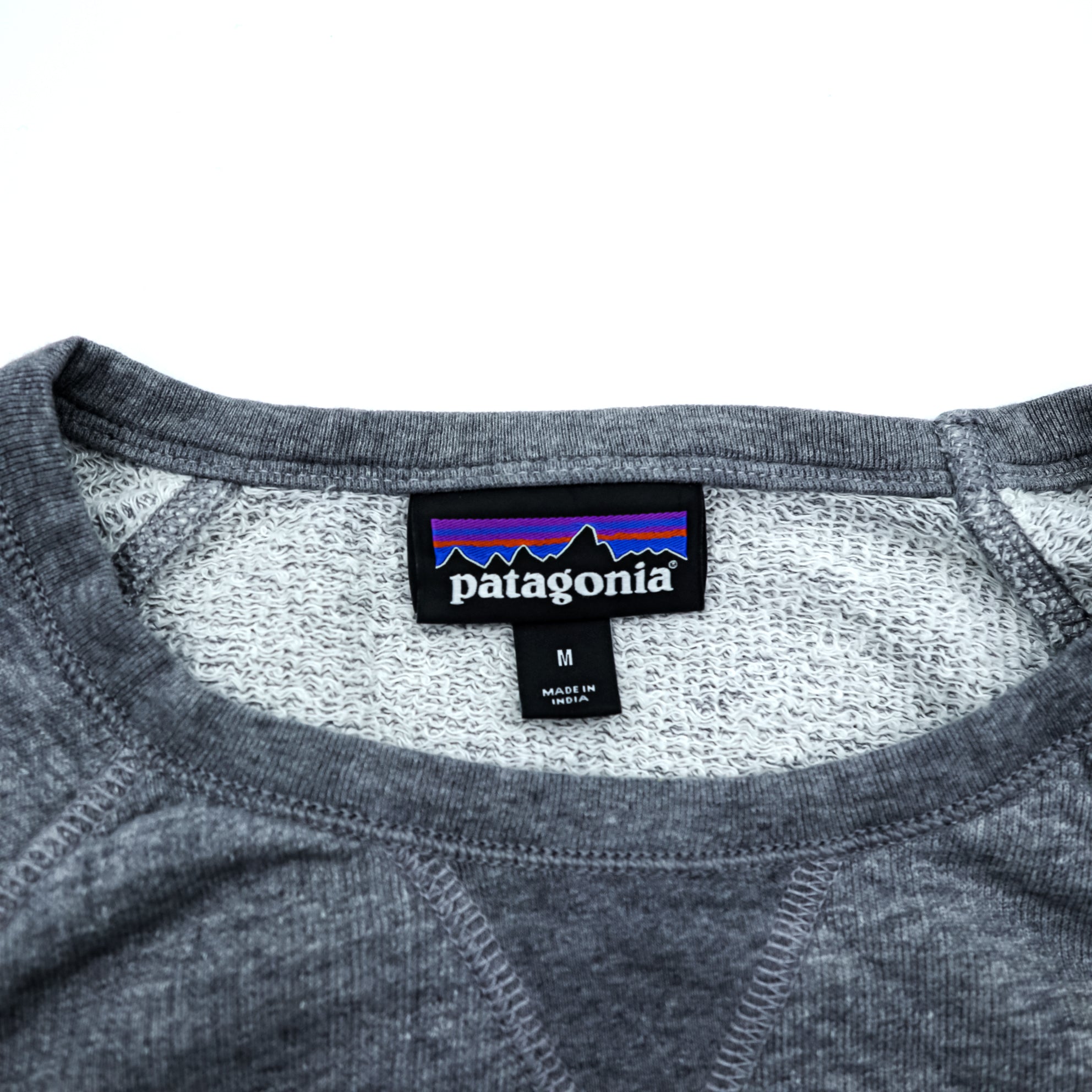 Patagonia Organic Cotton Crew Neck Sweatshirt M Gray Chest Pocket 26375
