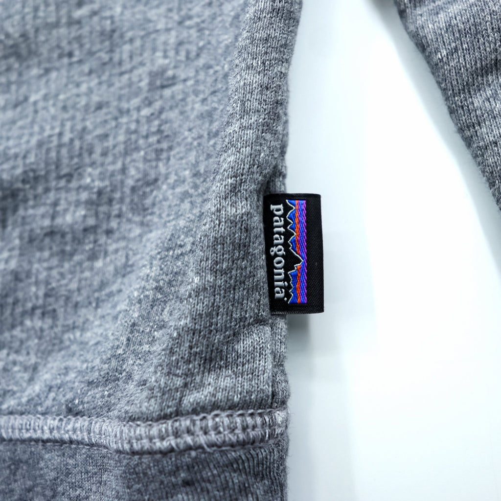 Patagonia Organic Cotton Crew Neck Sweatshirt M Gray Chest Pocket 26375