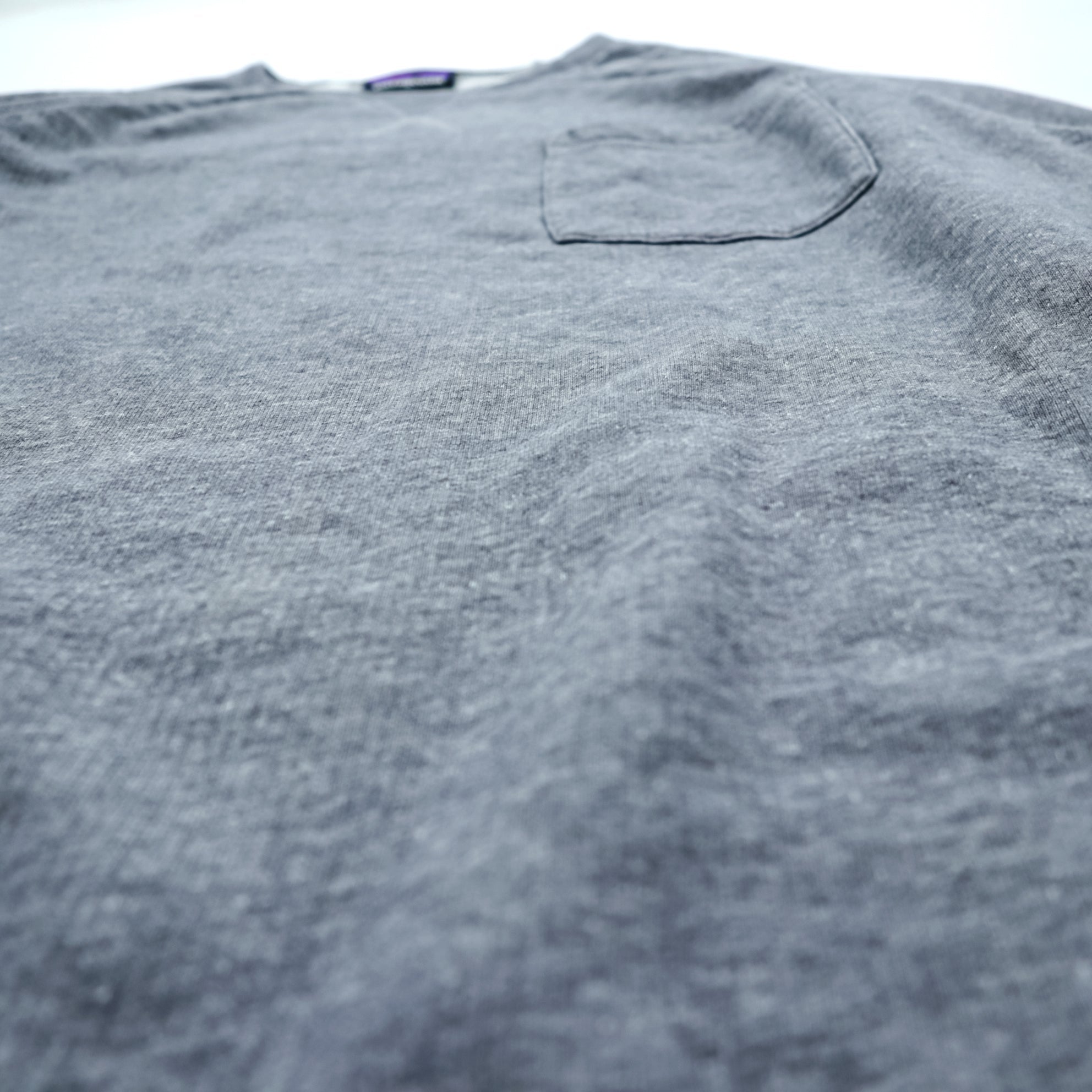 Patagonia Organic Cotton Crew Neck Sweatshirt M Gray Chest Pocket 26375