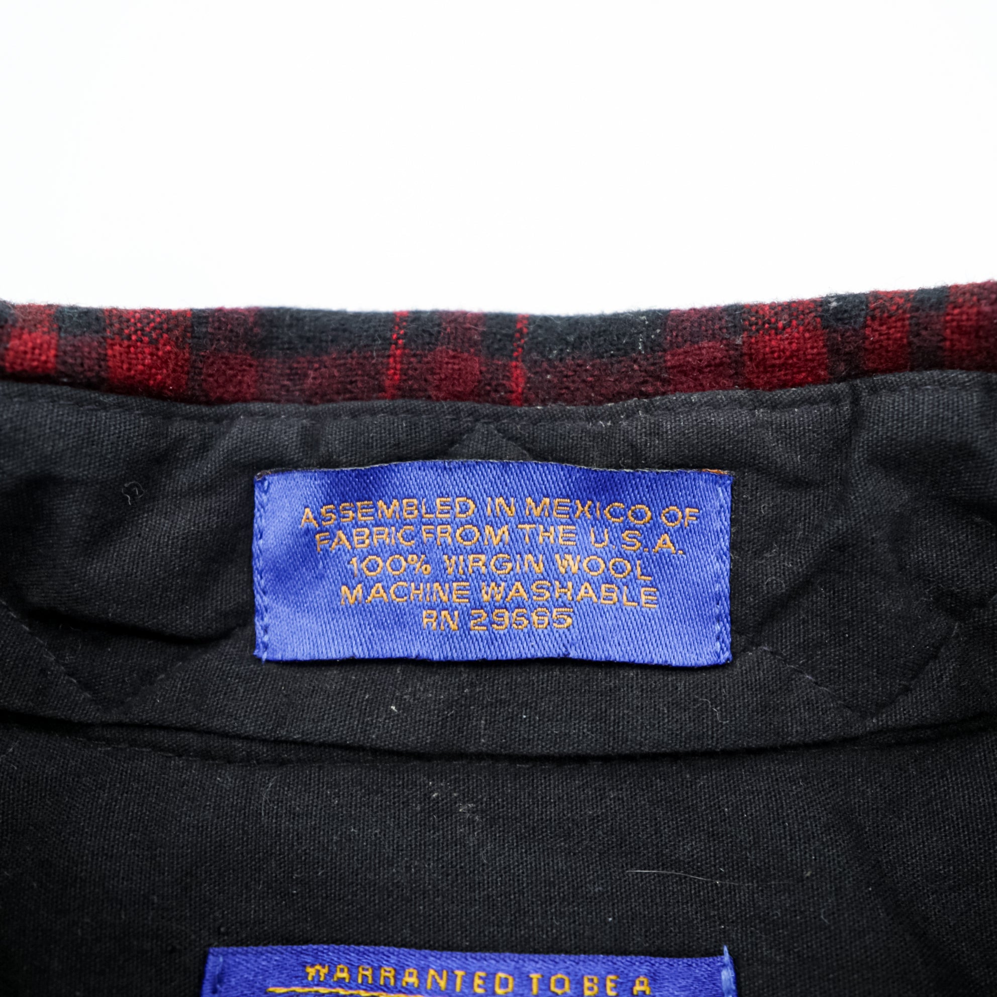 PENDLETON ボタンダウン フランネルシャツ 長袖 ウールシャツ XL バッファローチェック オンブレ 胸ポケット