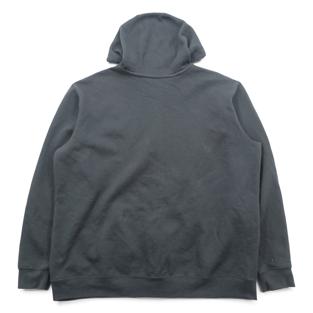 carhartt ミッドウェイト ジップパーカー XL ブラック フロントポケット LOOSE FIT K122