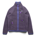 Patagonia レトロ パイル Retro Pile Fleece フリースジャケット XXS パープル フルジップ スタンドカラー 22801