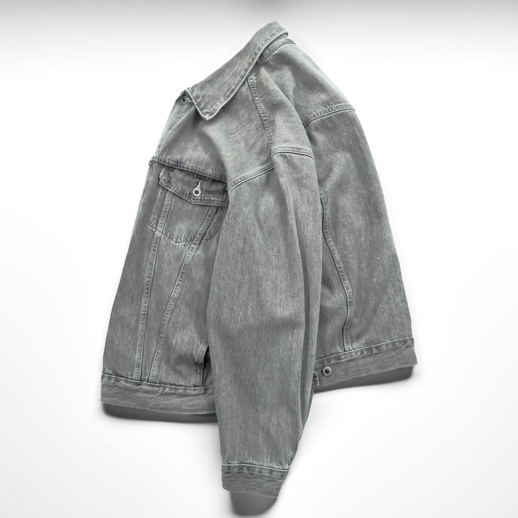 Levi's SILVER TAB デニム トラッカージャケット Gジャン XL グレー シルバータブ A3179